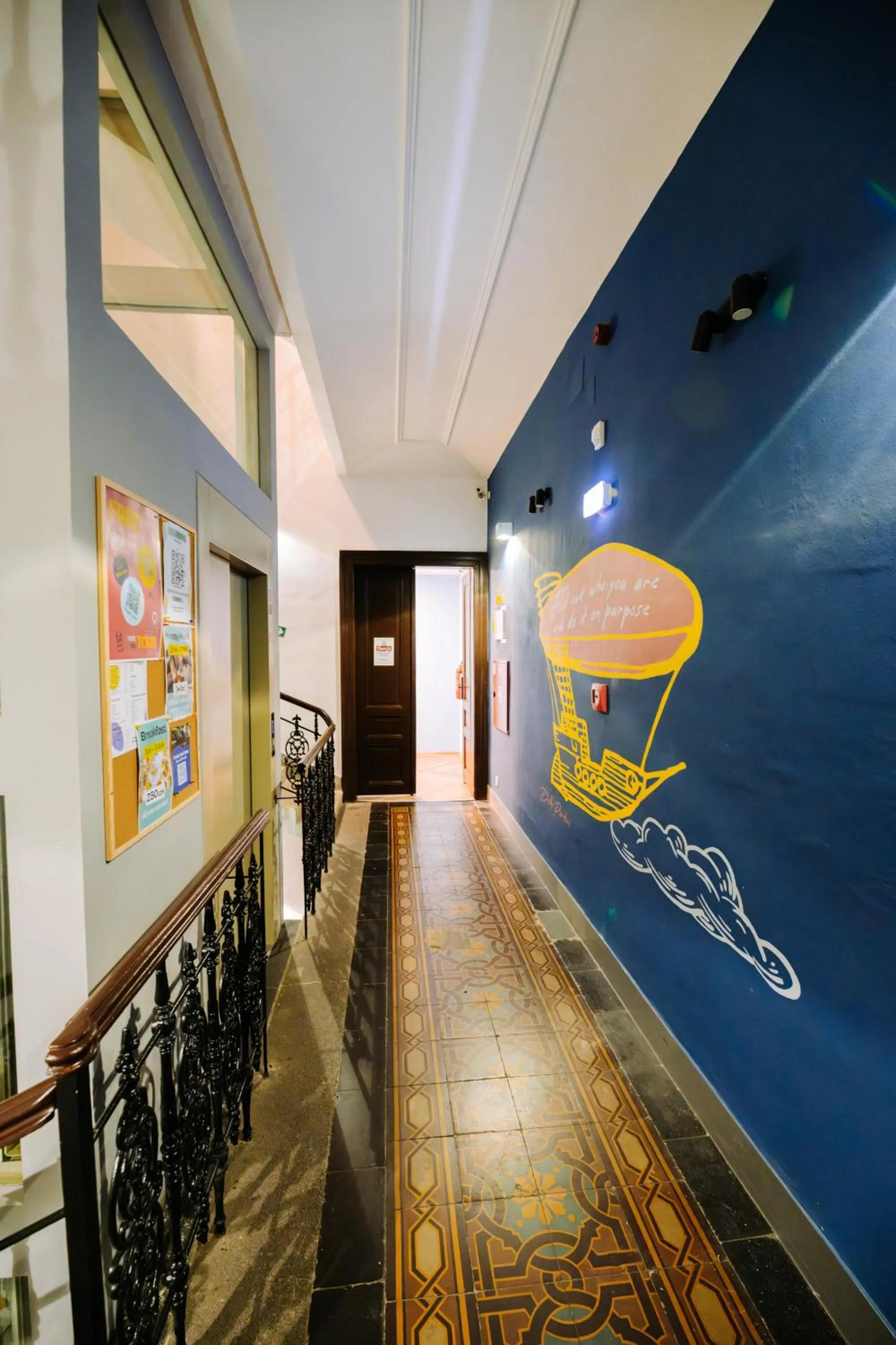 Floor plan in Prague Dream Hostel