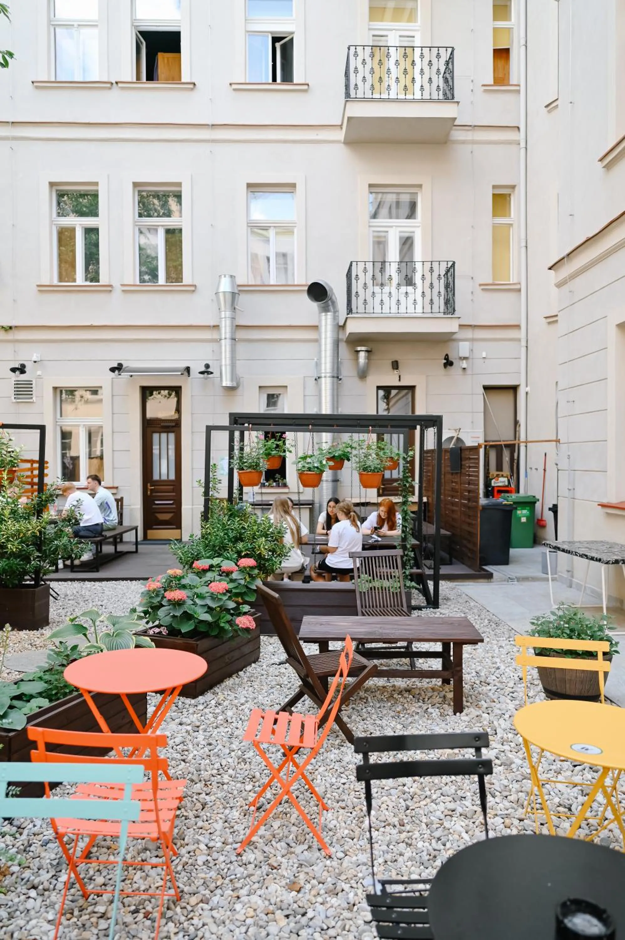 Property building in Prague Dream Hostel