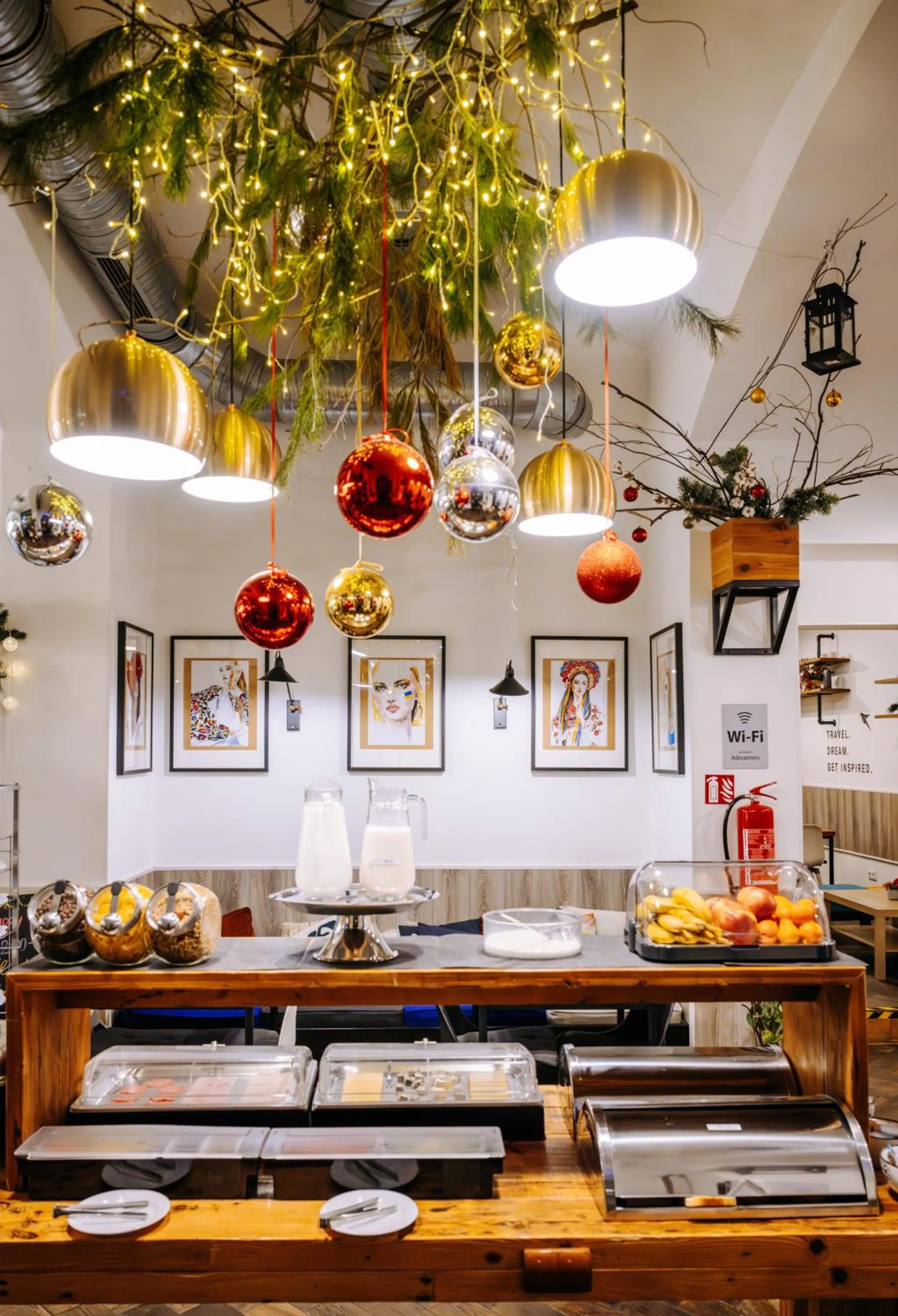 Restaurant/places to eat in Prague Dream Hostel