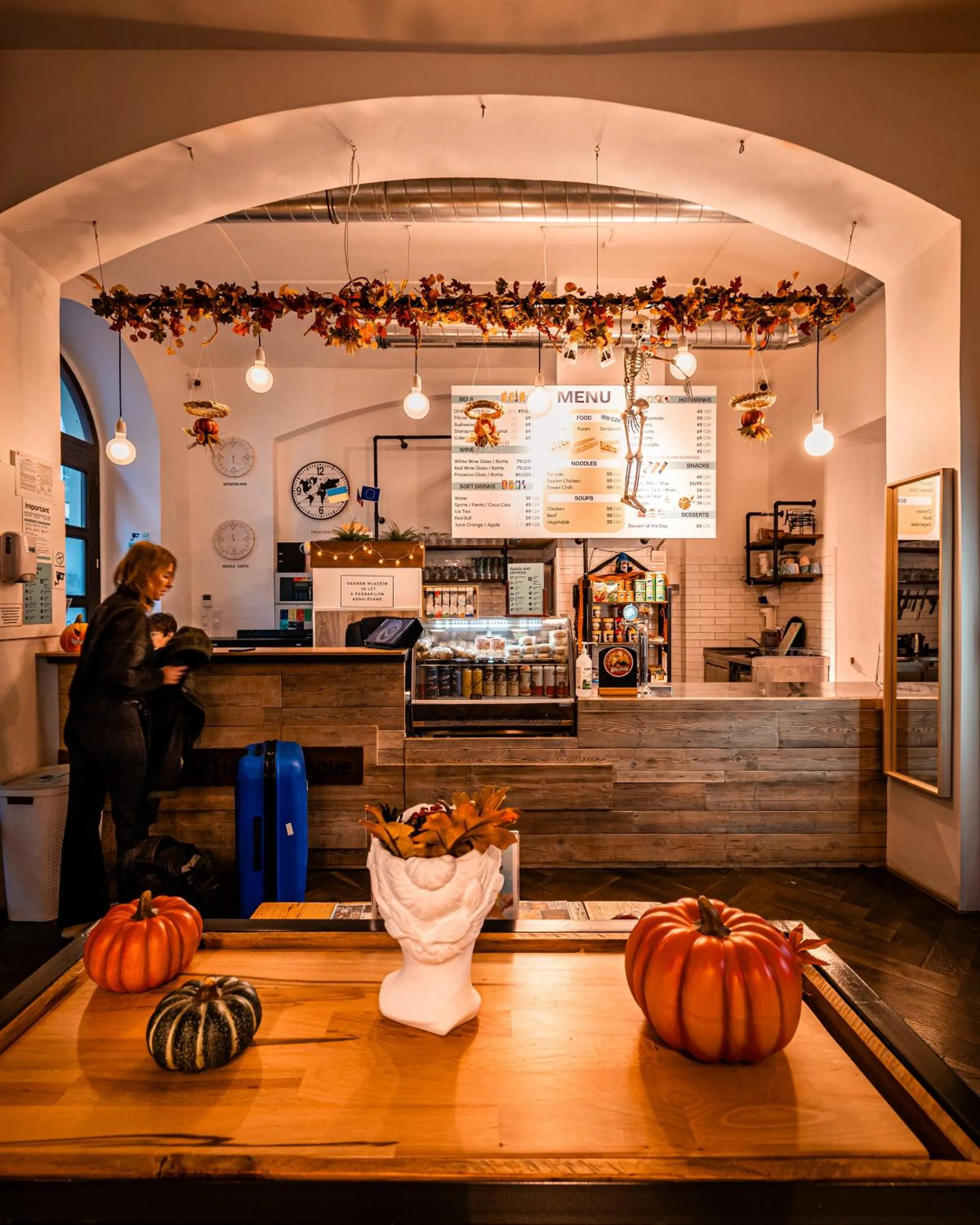 Lobby or reception in Prague Dream Hostel