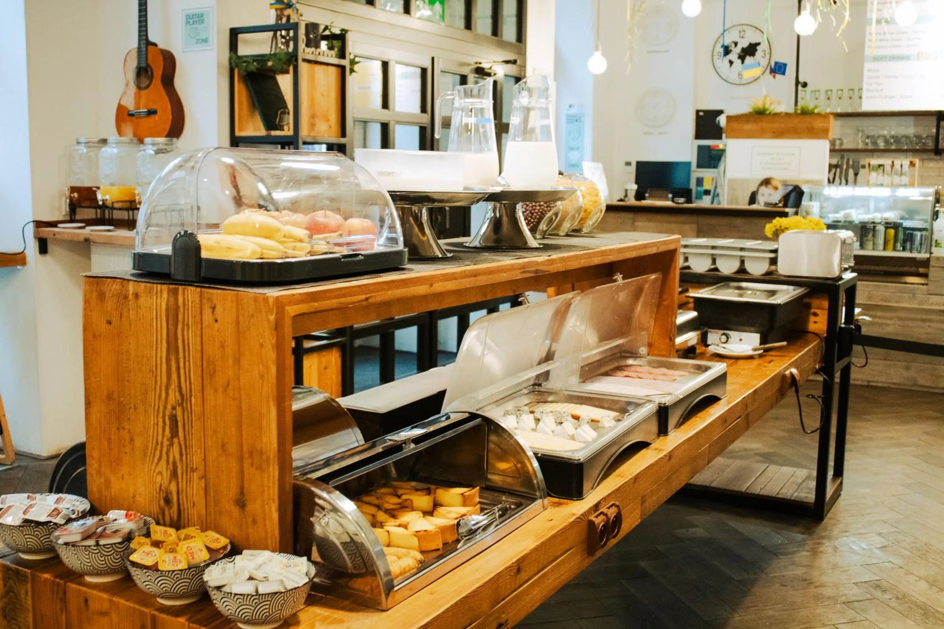 Breakfast in Prague Dream Hostel