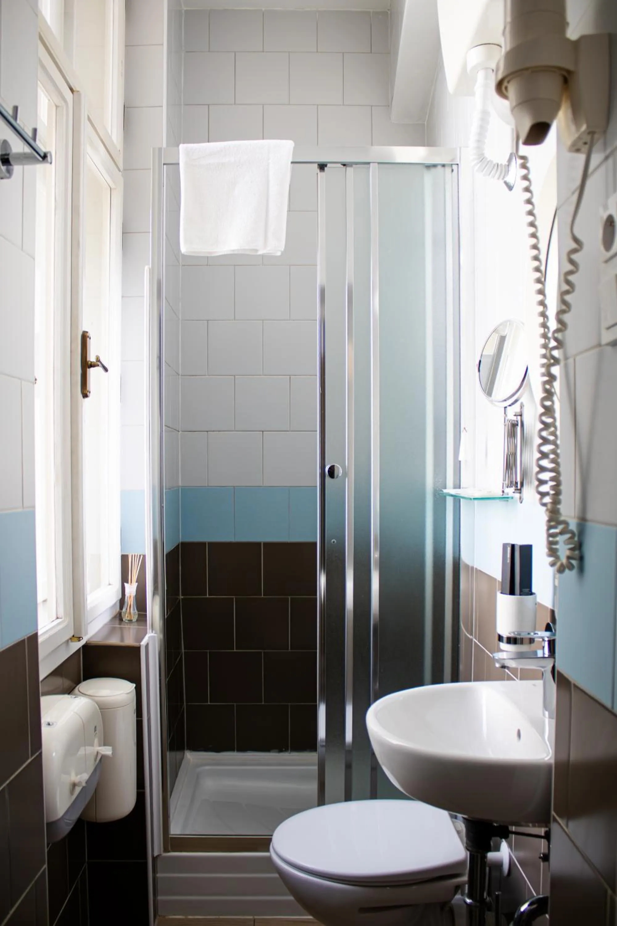 Shower in Prague Dream Hostel