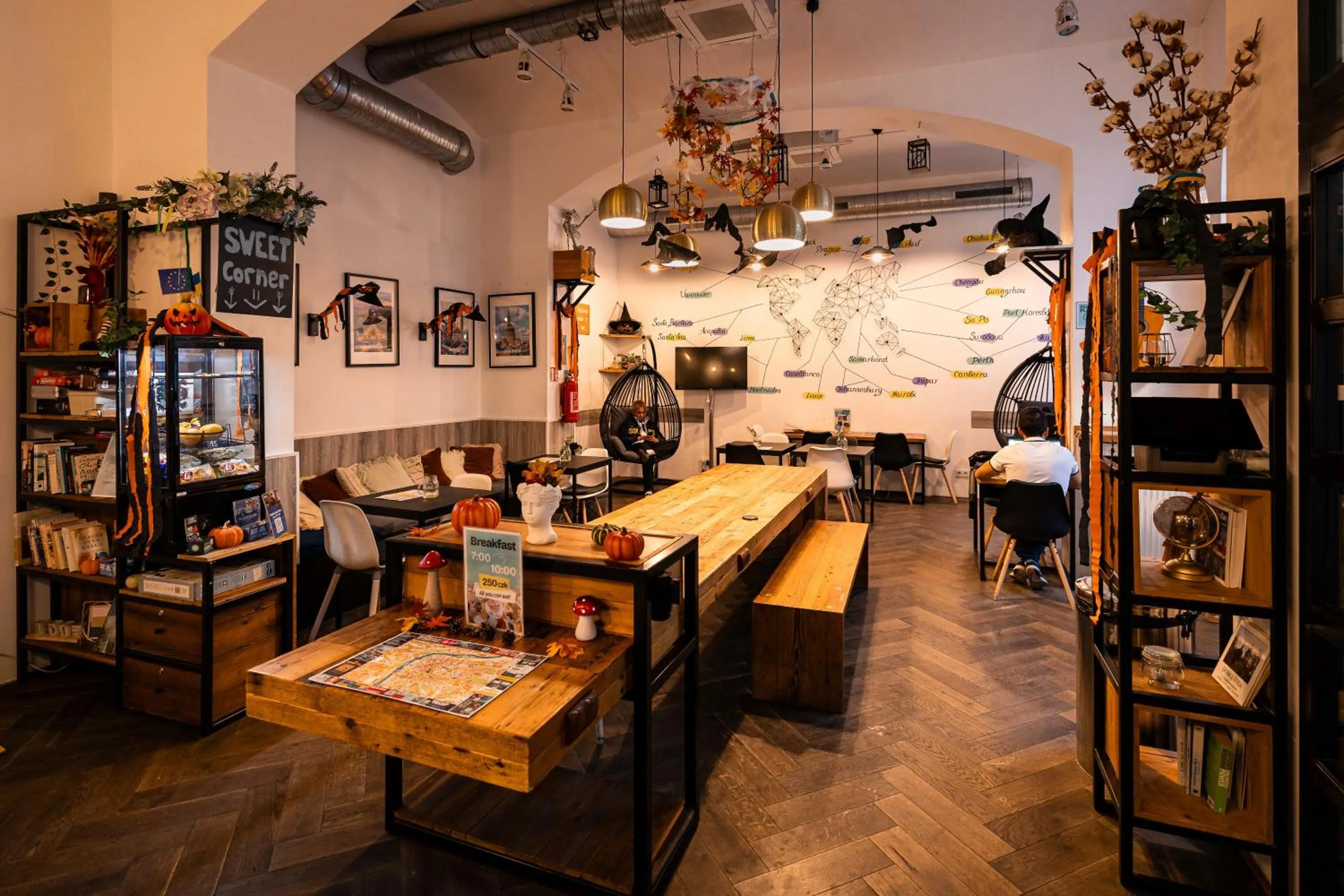 Lobby or reception in Prague Dream Hostel