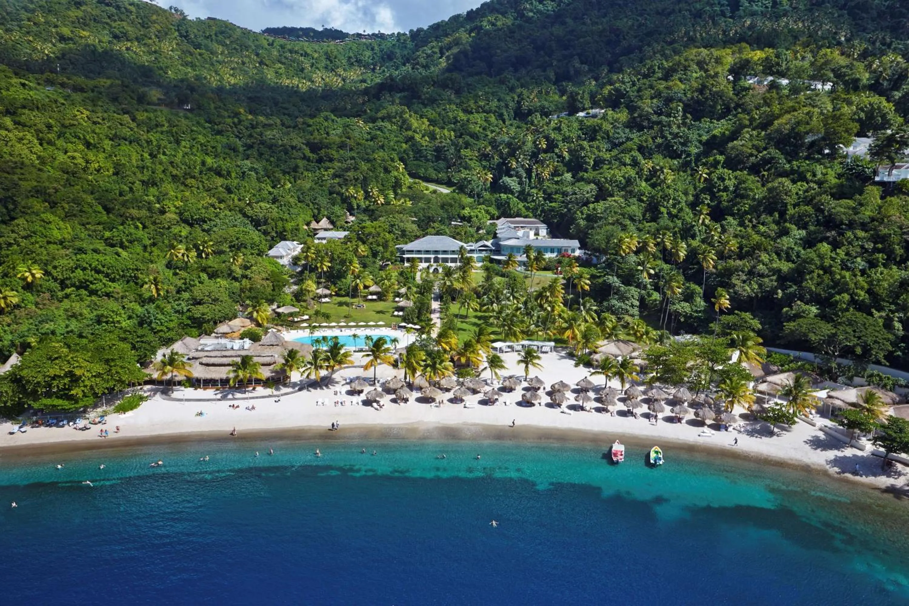 Beach in Sugar Beach, A Viceroy Resort