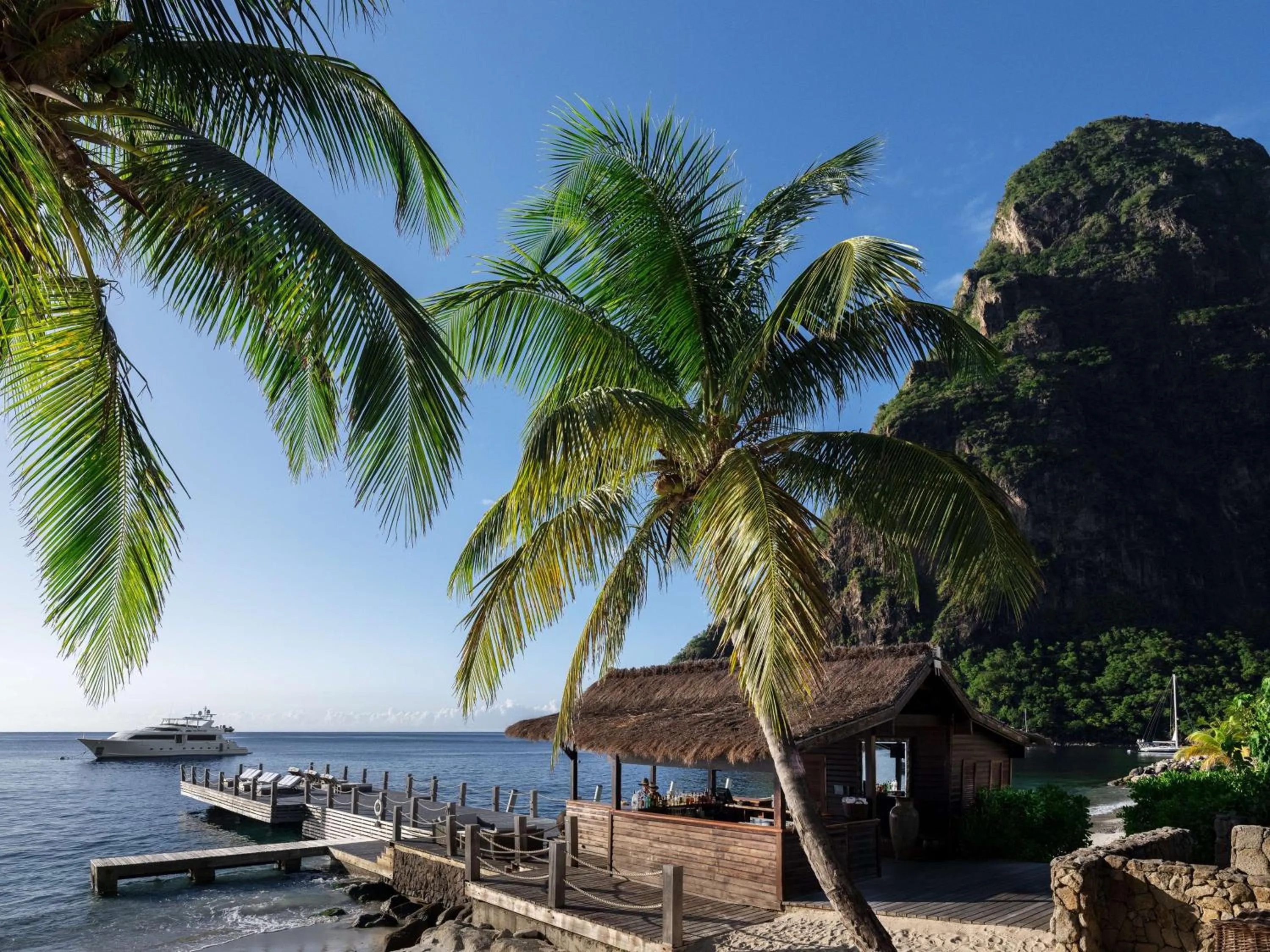 Beach in Sugar Beach, A Viceroy Resort