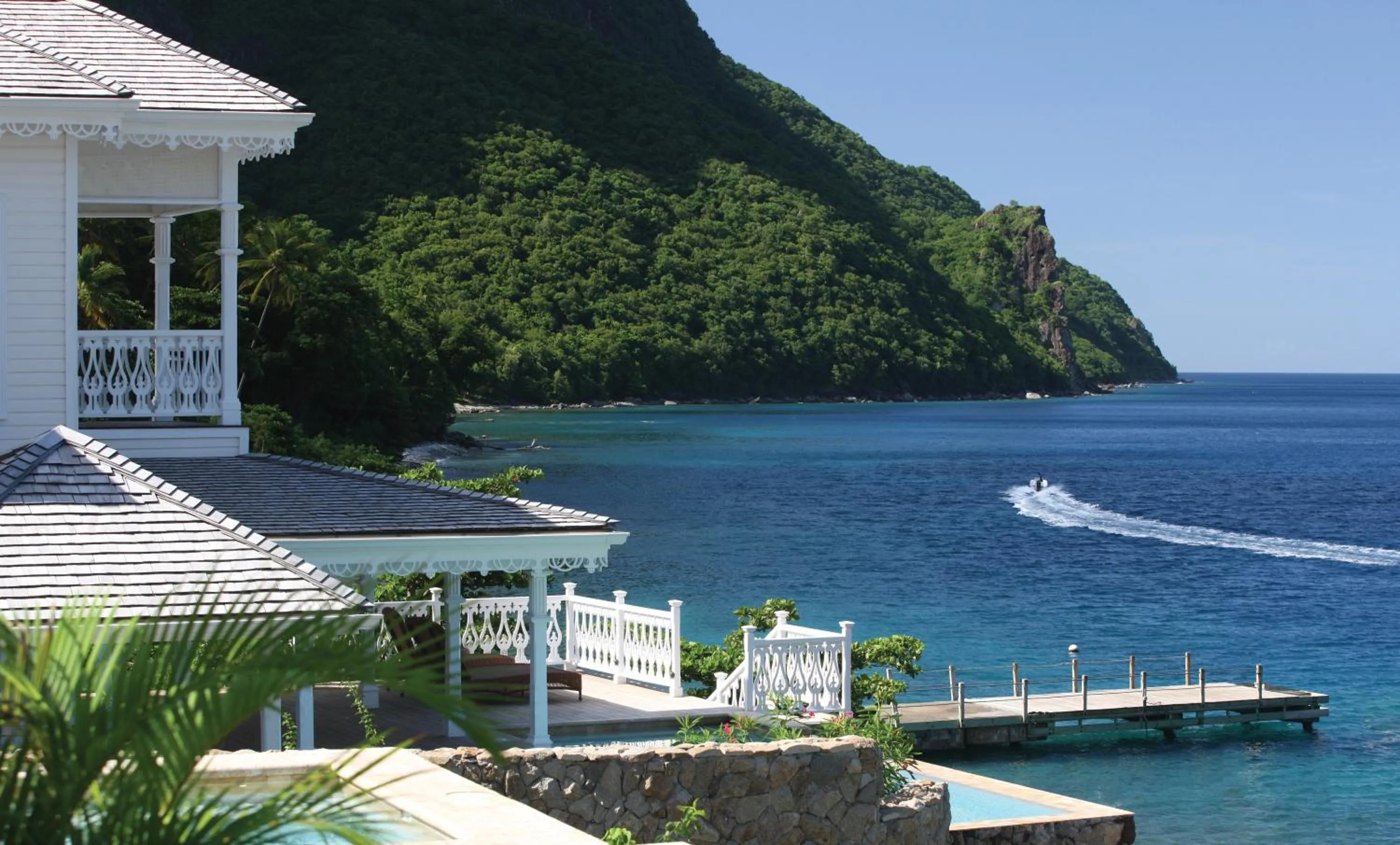 View (from property/room) in Sugar Beach, A Viceroy Resort
