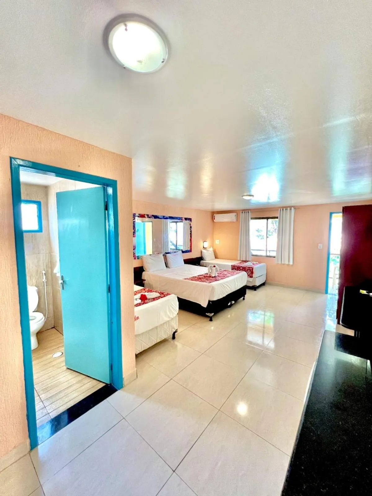 Photo of the whole room, Bed in Beira Mar Porto de Galinhas Hotel