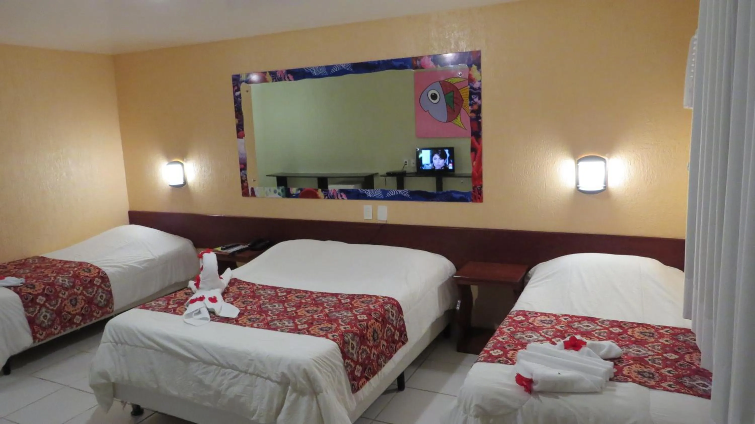Photo of the whole room, Bed in Beira Mar Porto de Galinhas Hotel