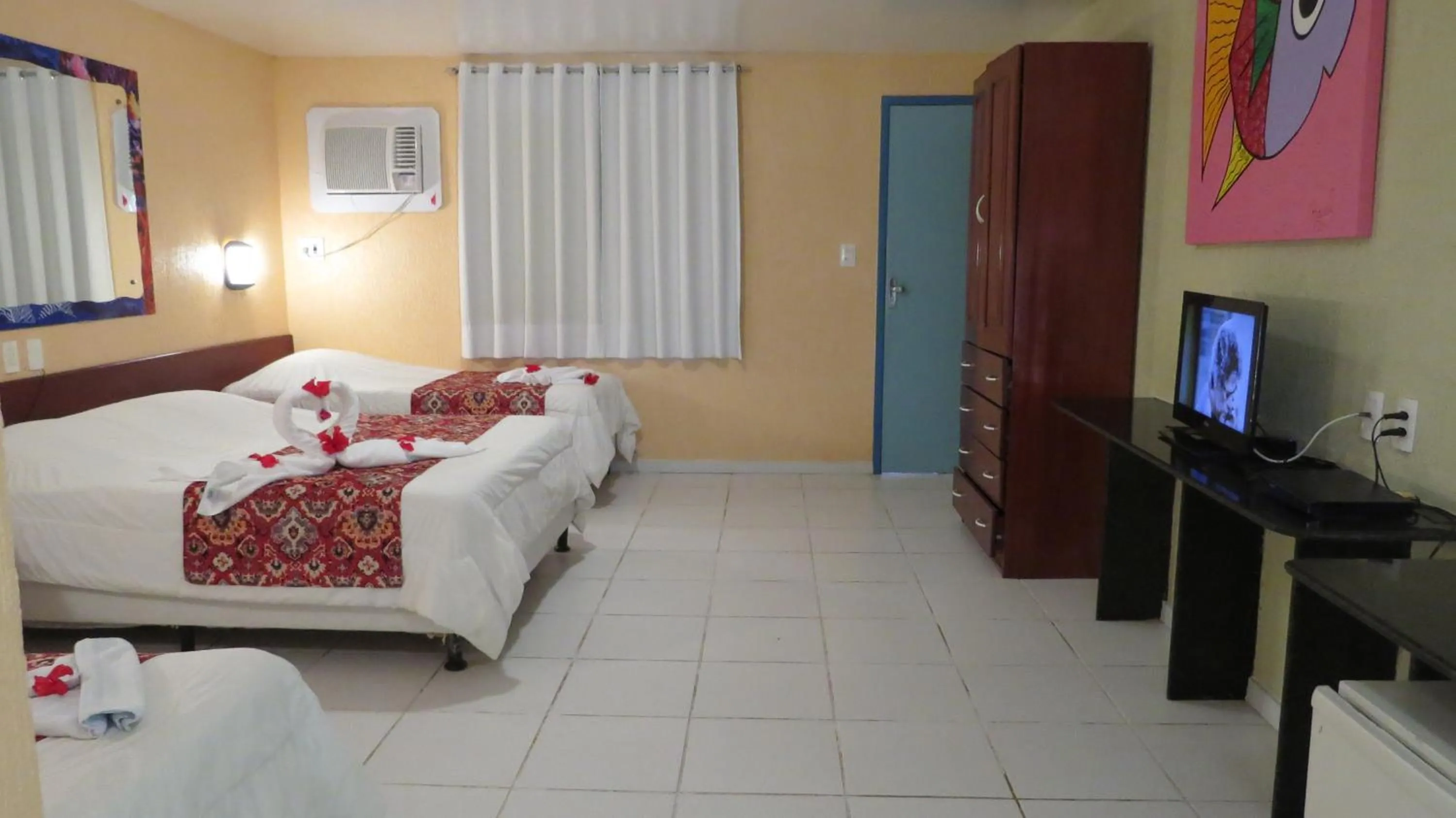 Photo of the whole room, Bed in Beira Mar Porto de Galinhas Hotel