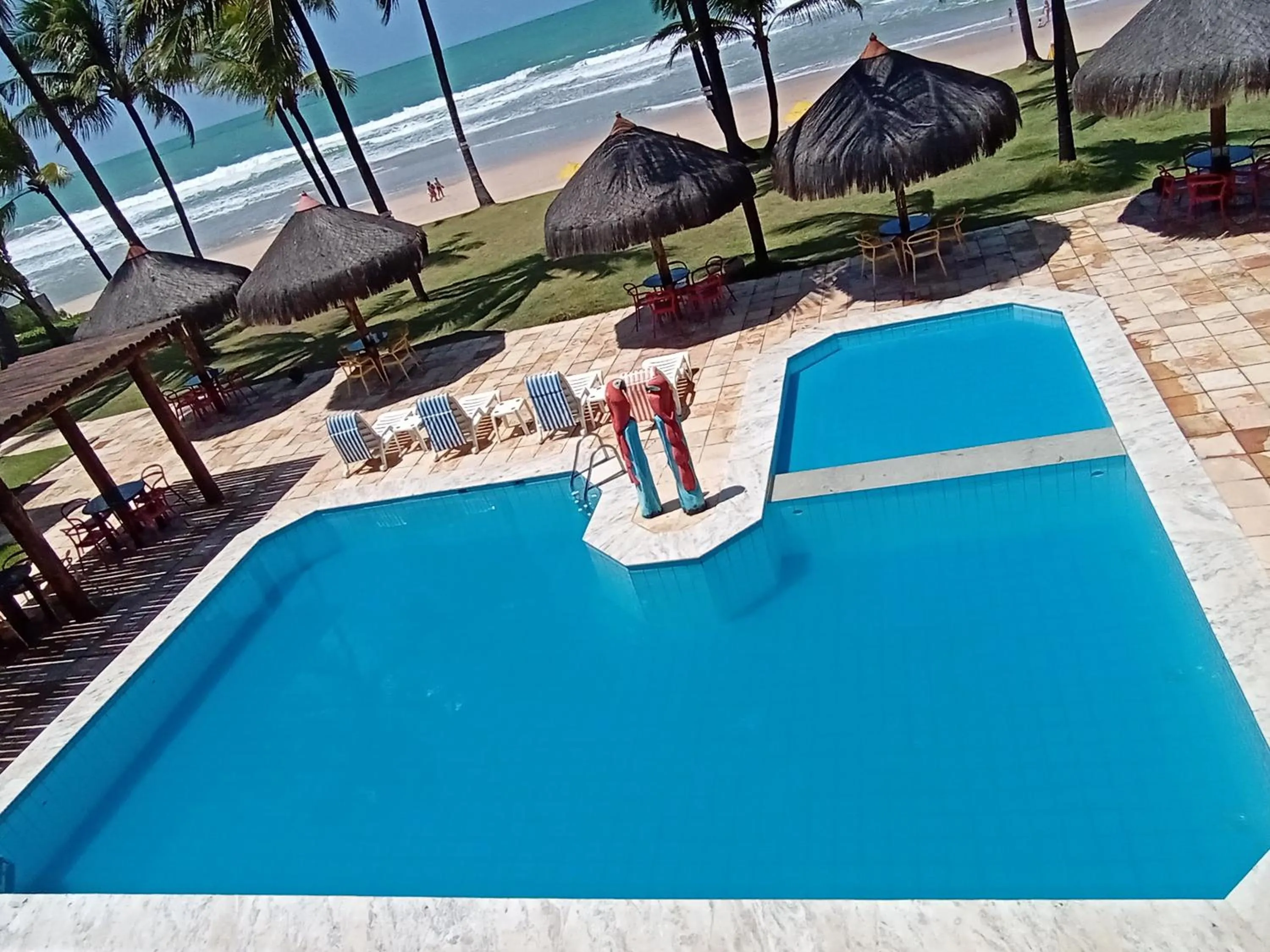 Pool view in Beira Mar Porto de Galinhas Hotel