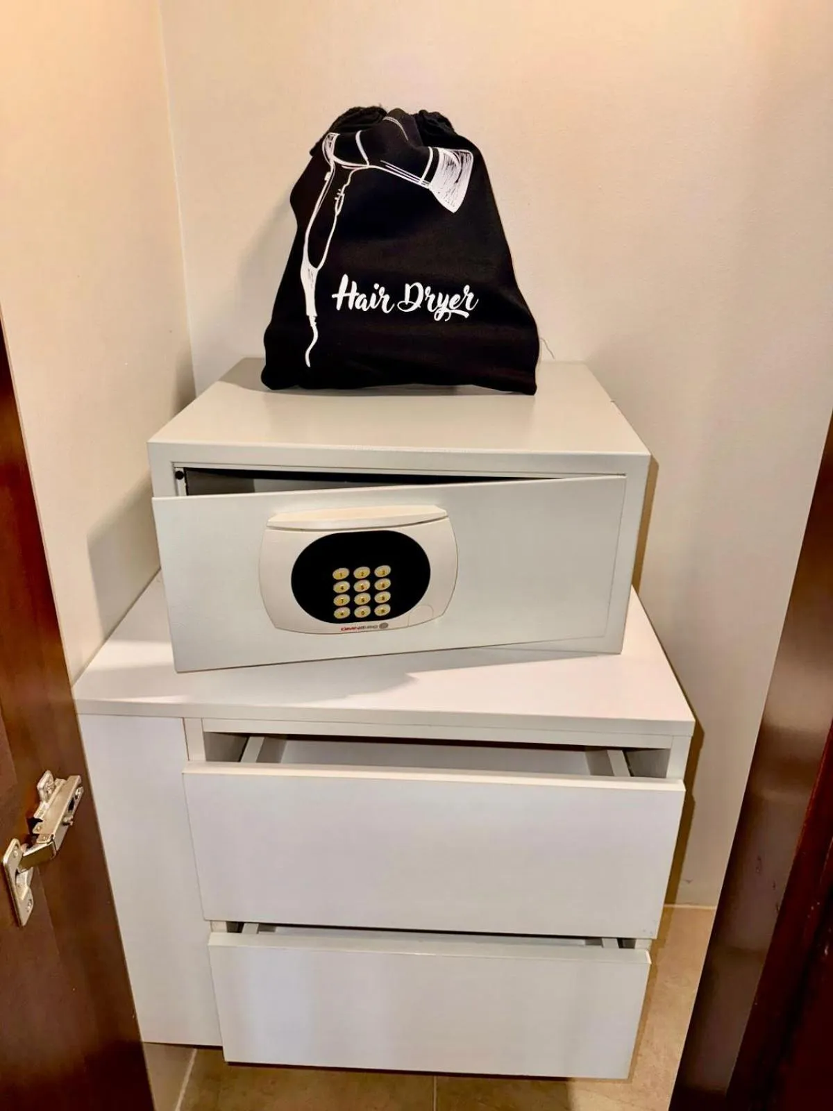 hair dryier in Hotel Marcelius