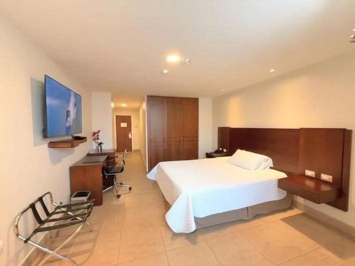 Bed in Hotel Marcelius