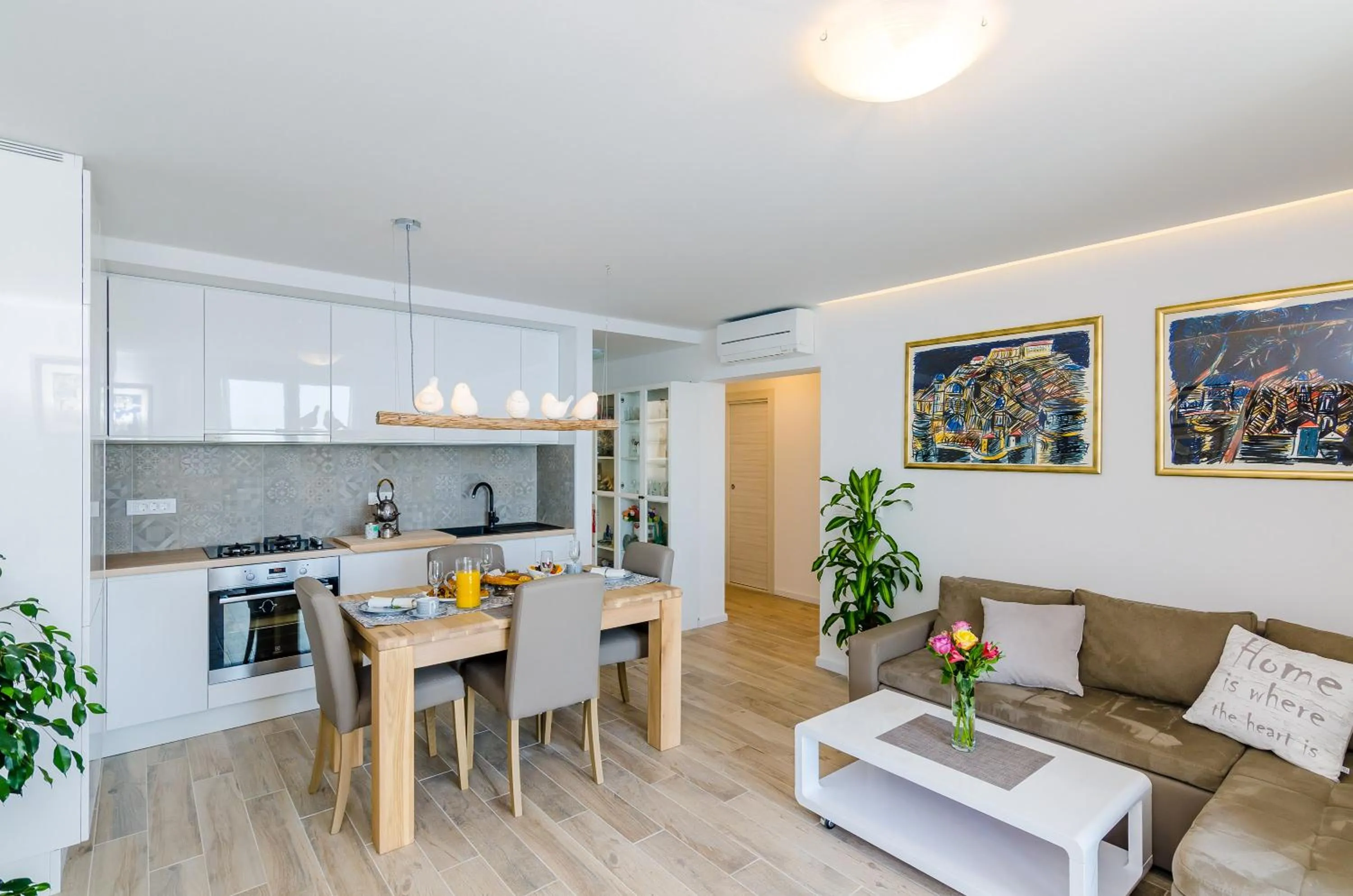 Kitchen or kitchenette in Apartments Lazarin