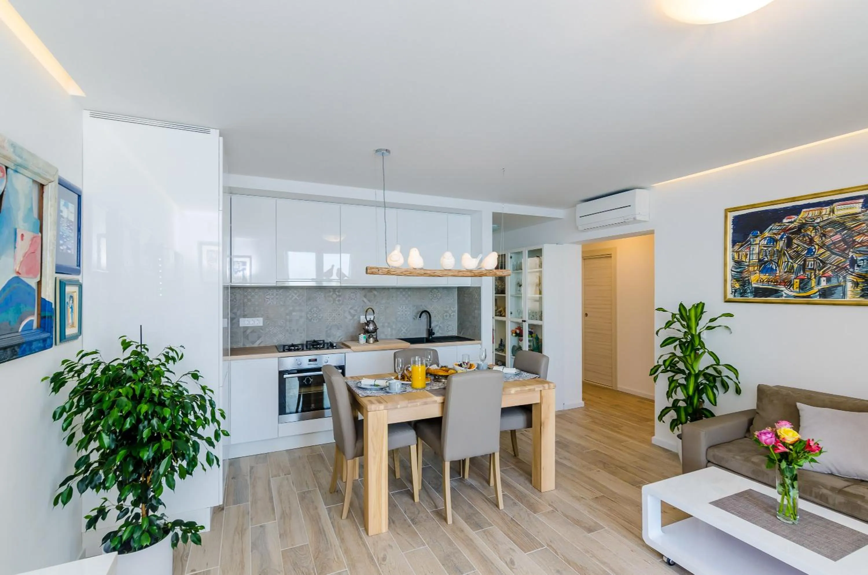 Kitchen or kitchenette in Apartments Lazarin