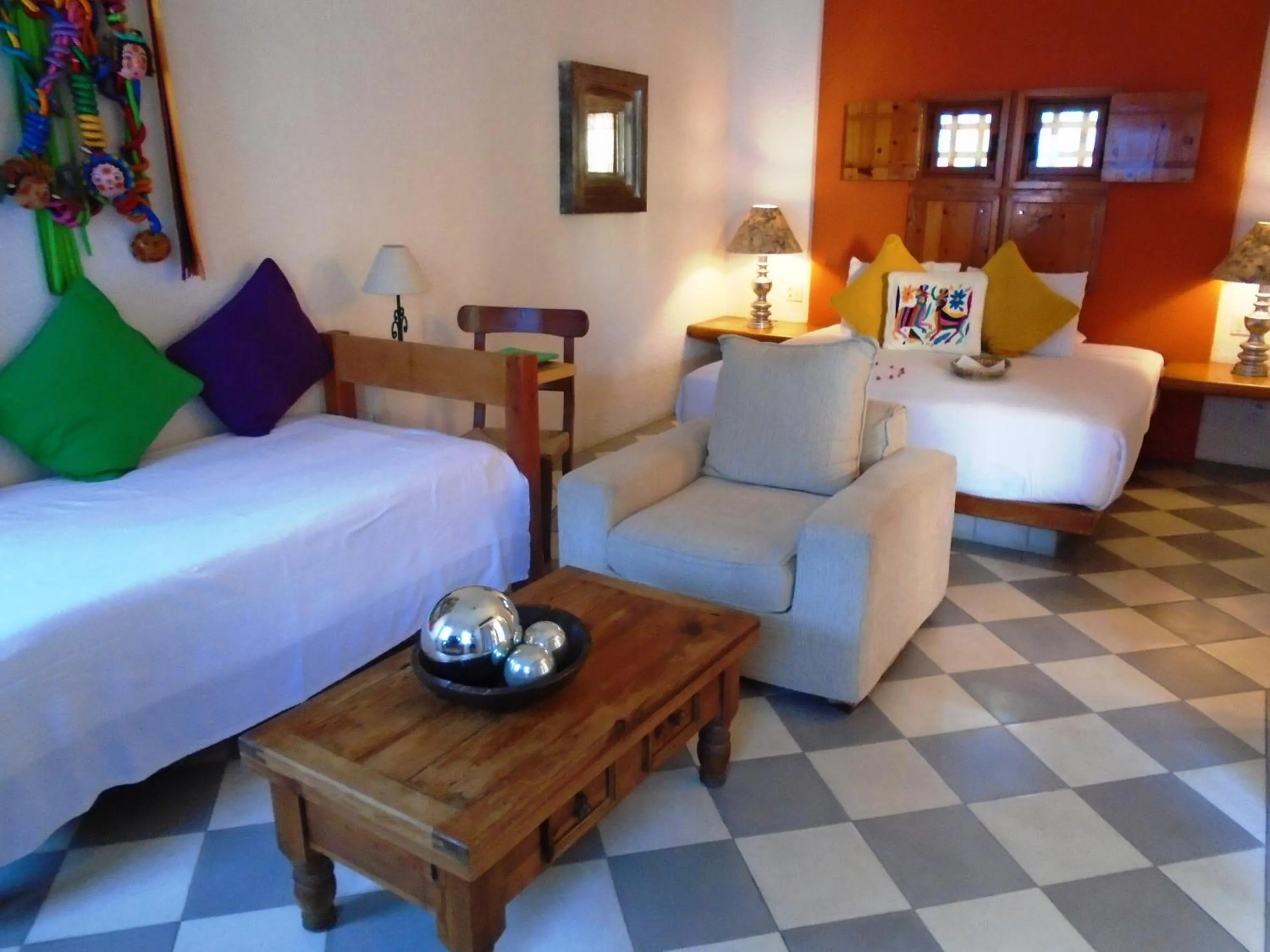 Seating area, Bed in Casa Natalia Boutique Hotel Adults Only