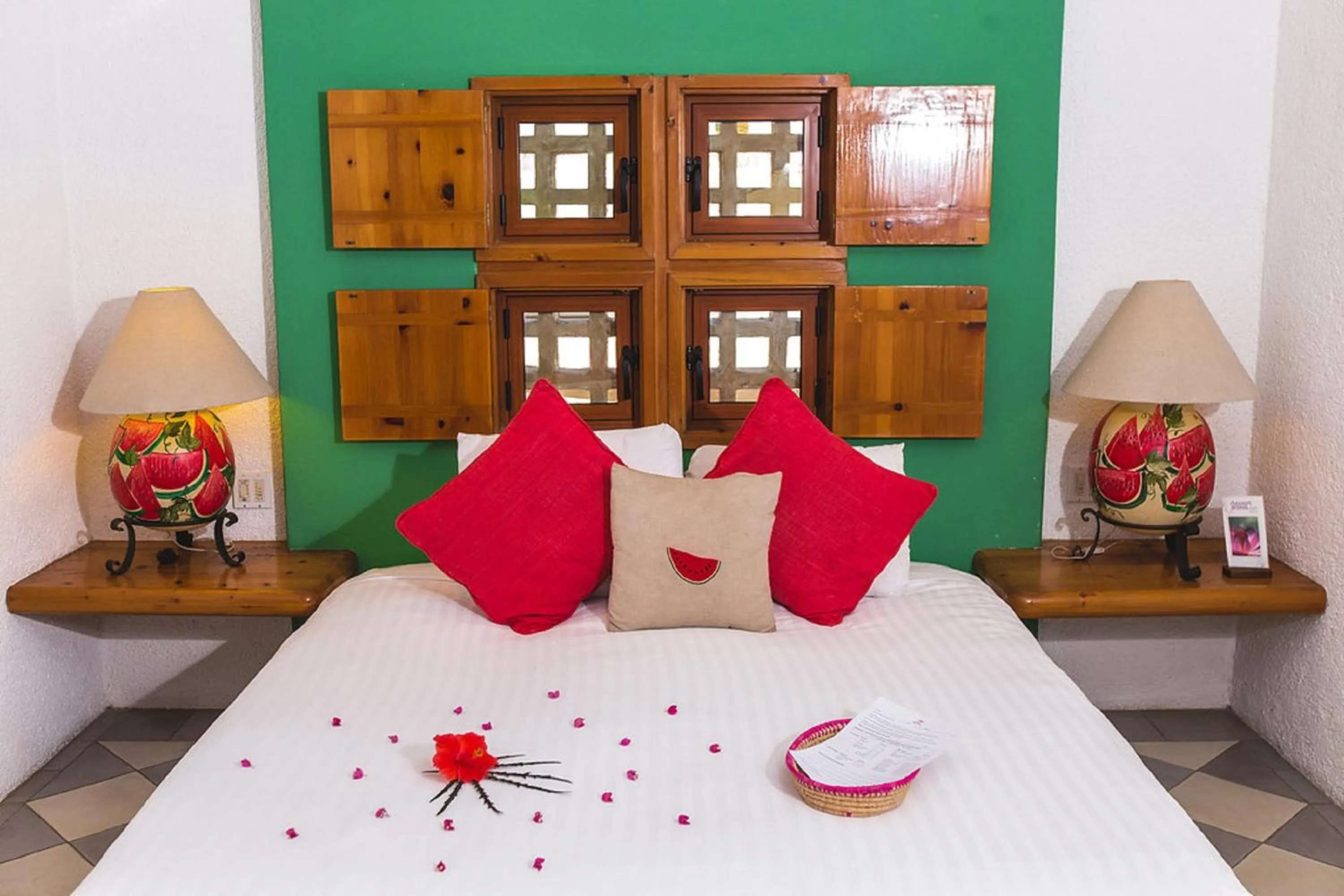 Bed in Casa Natalia Boutique Hotel Adults Only