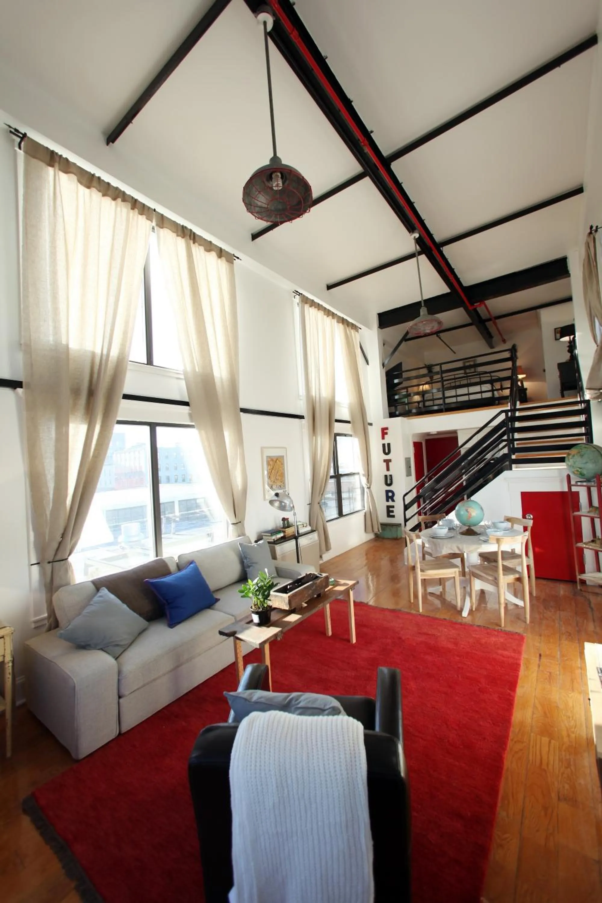 Living room in The Box House Hotel