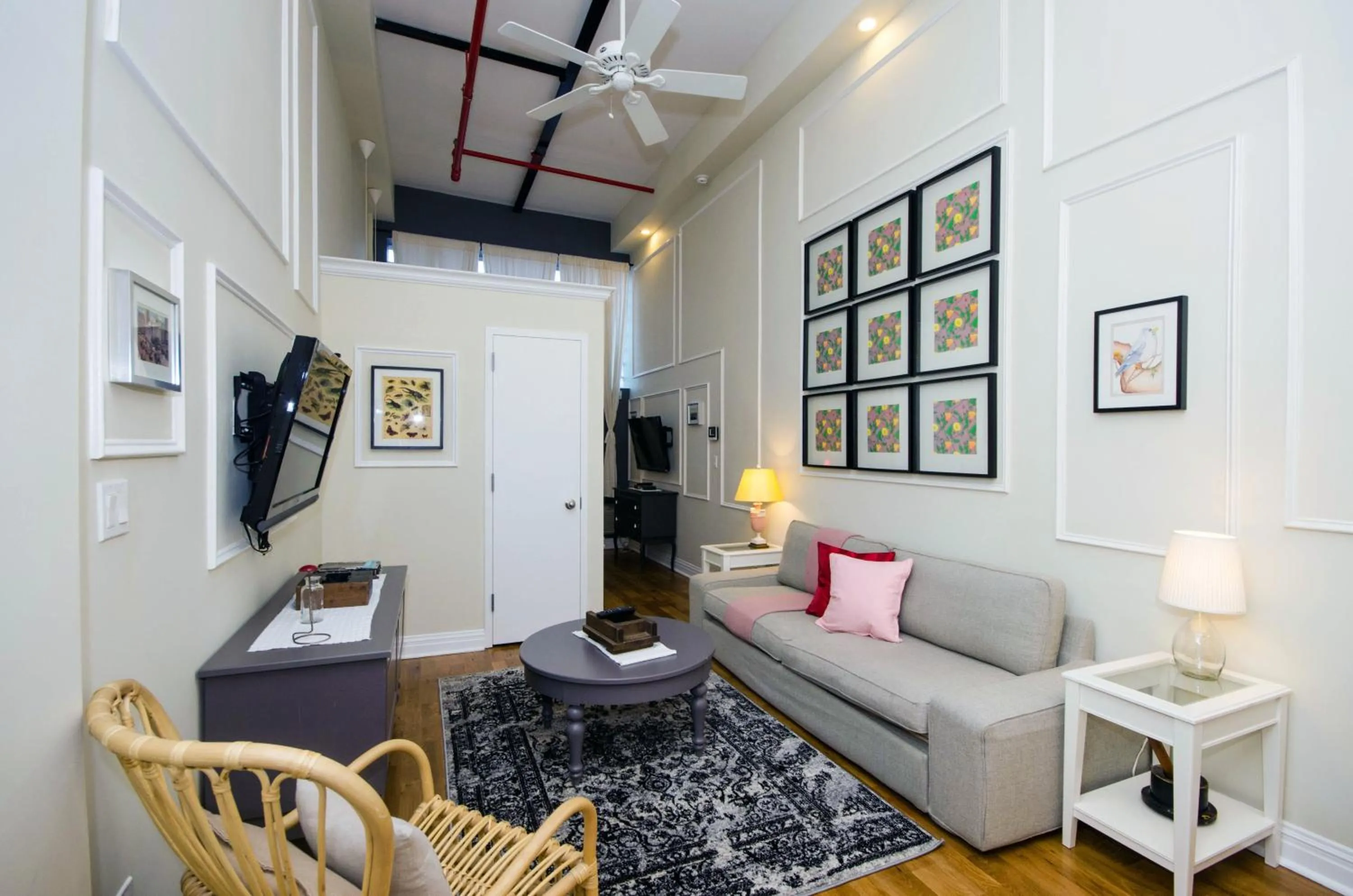 Living room in The Box House Hotel