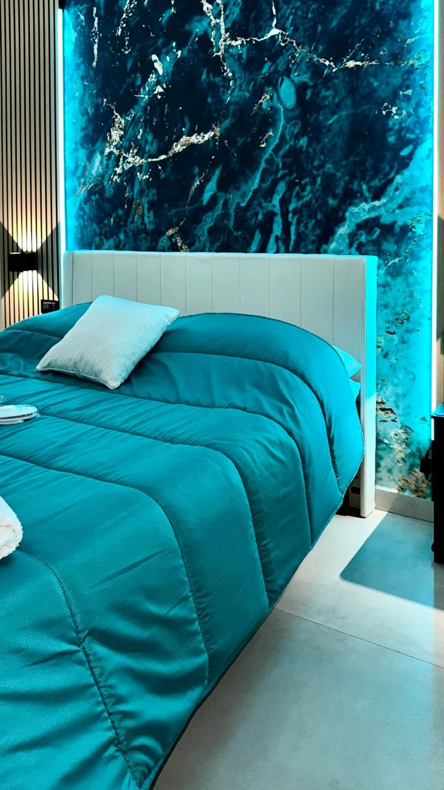 Bed in Cannatella's Mansion