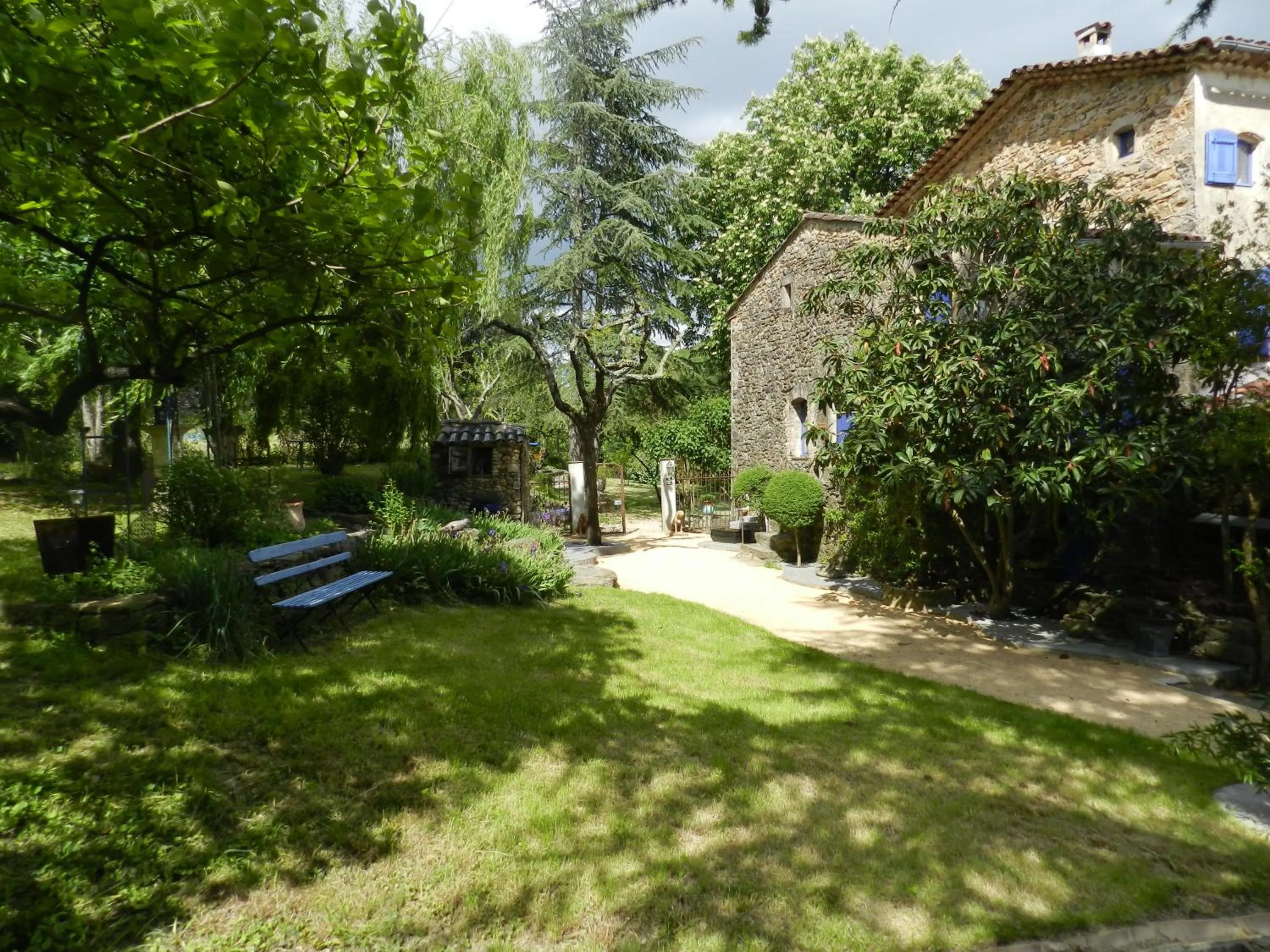 Facade/entrance in Le Mas des Sources