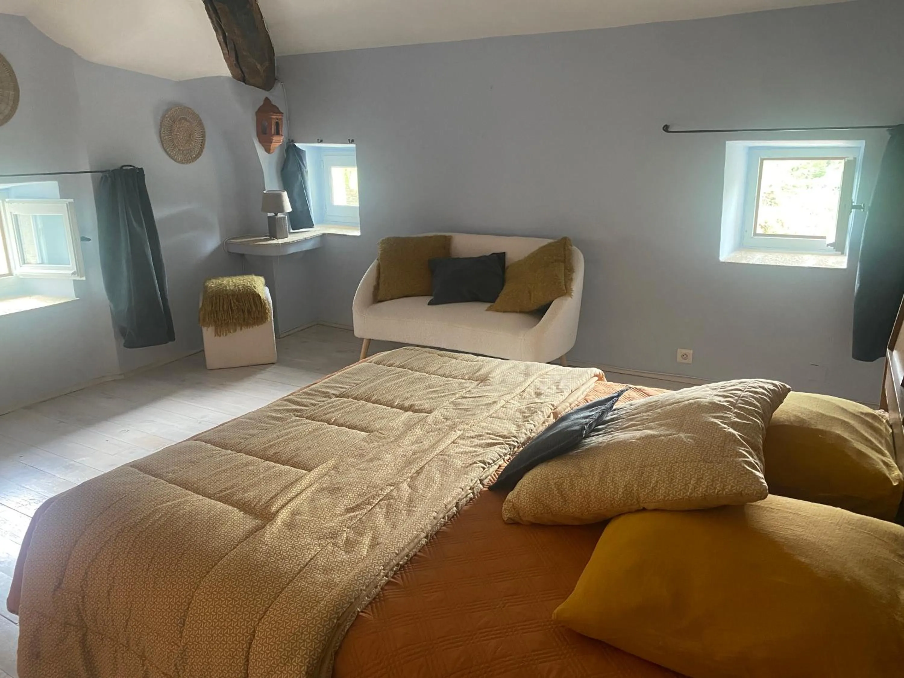 Bed in Le Mas des Sources