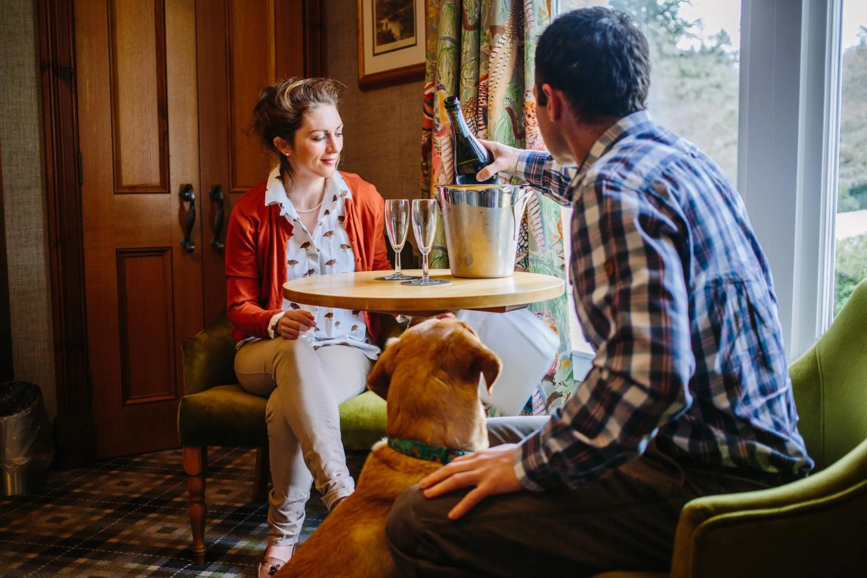 Bedroom in Dunkeld House Hotel
