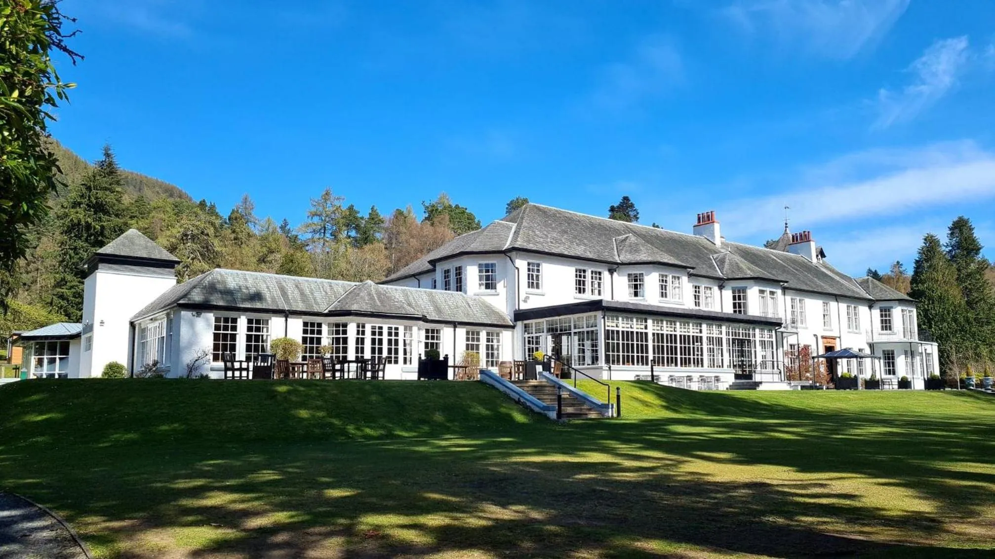 Property building in Dunkeld House Hotel