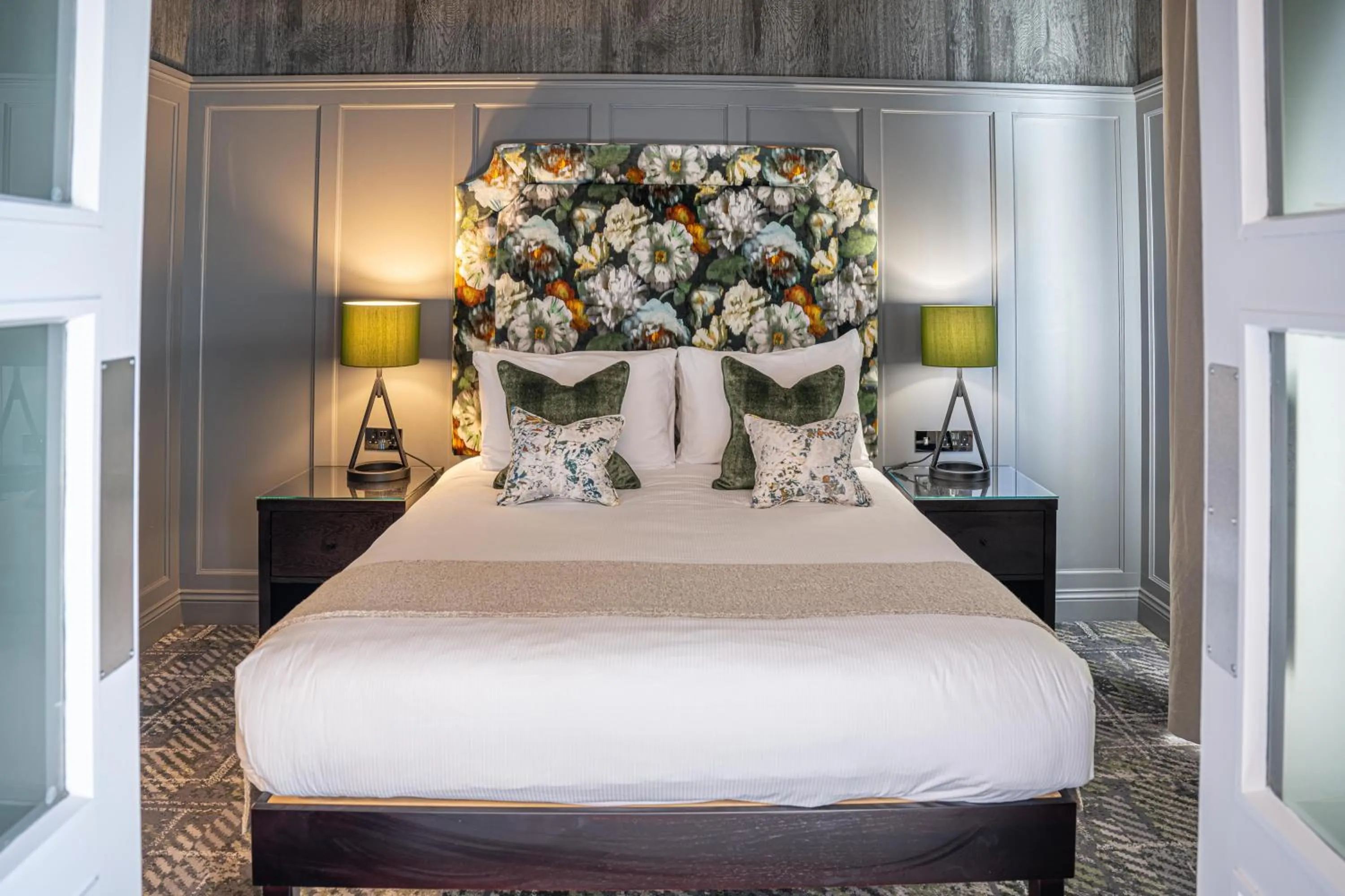 Bed in Dunkeld House Hotel