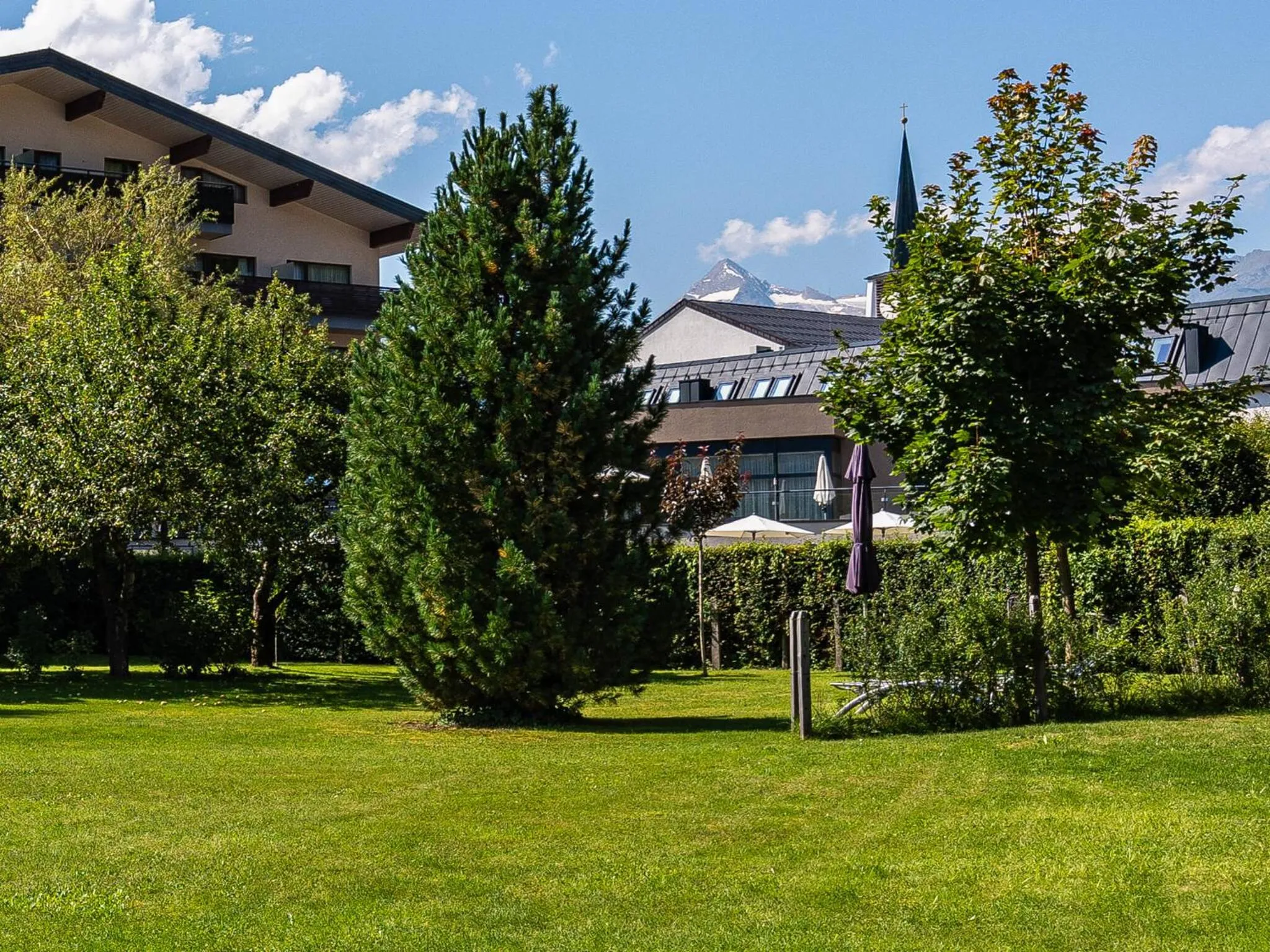 Garden in Gästehaus Bleiweis-Zehentner