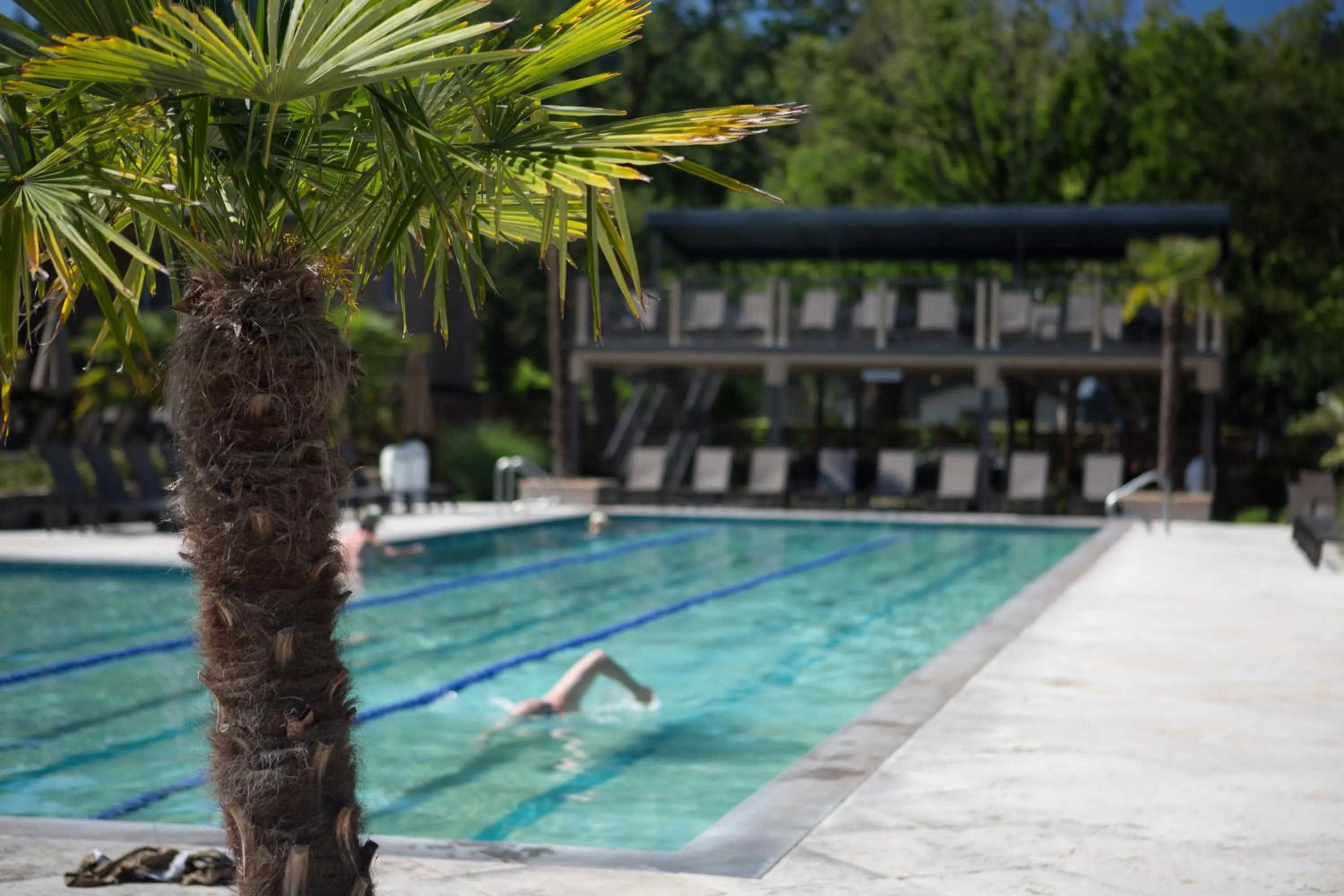 Patio in Calistoga Spa Hot Springs - Authentic Hot Springs Spa & Resort