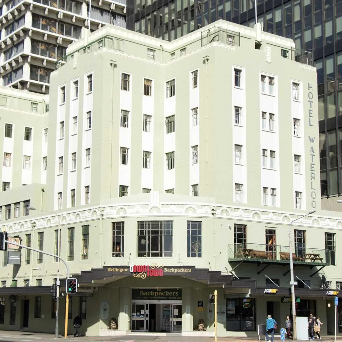 Property building in Hotel Waterloo & Backpackers