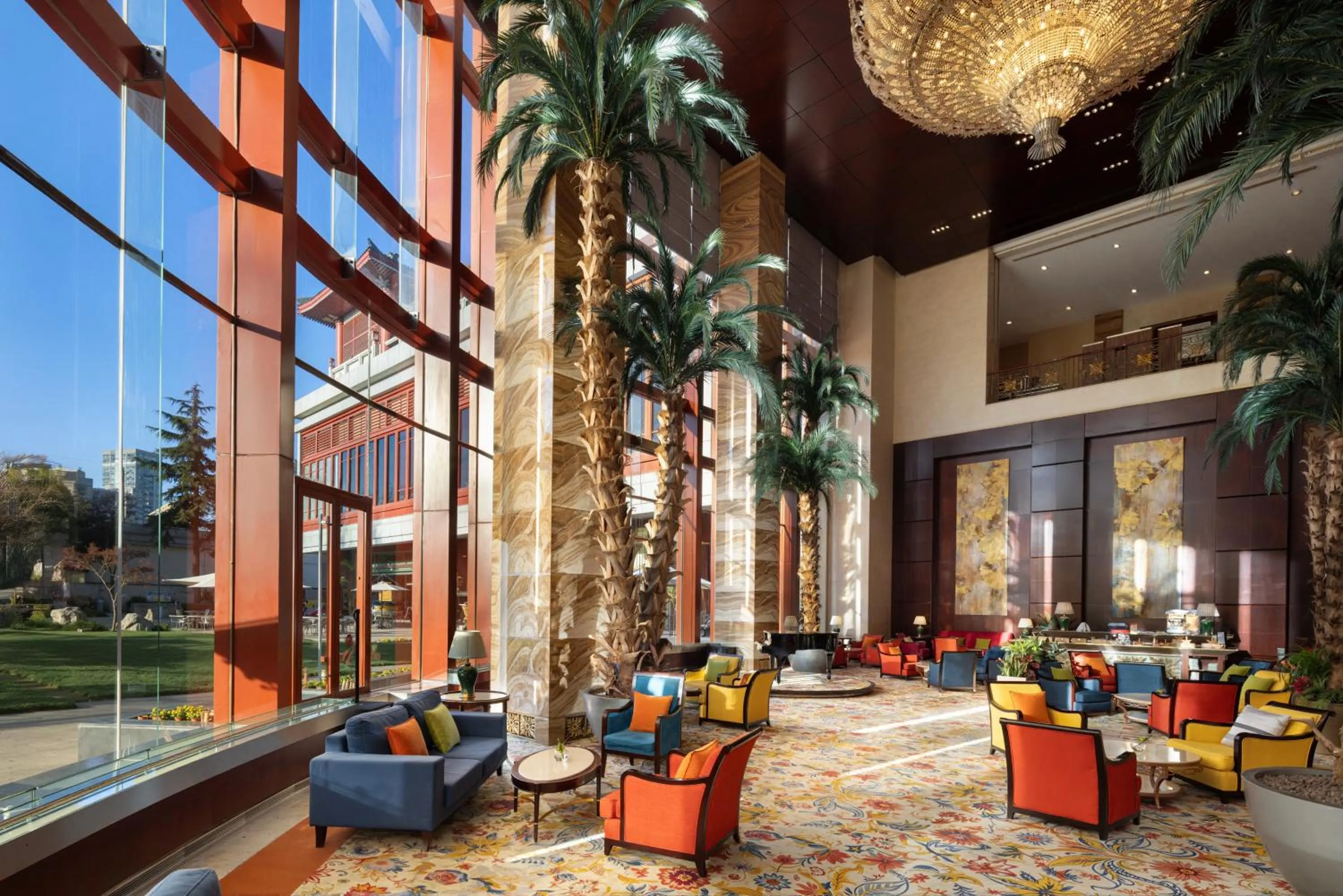 Lounge or bar in Shangri-La Xian