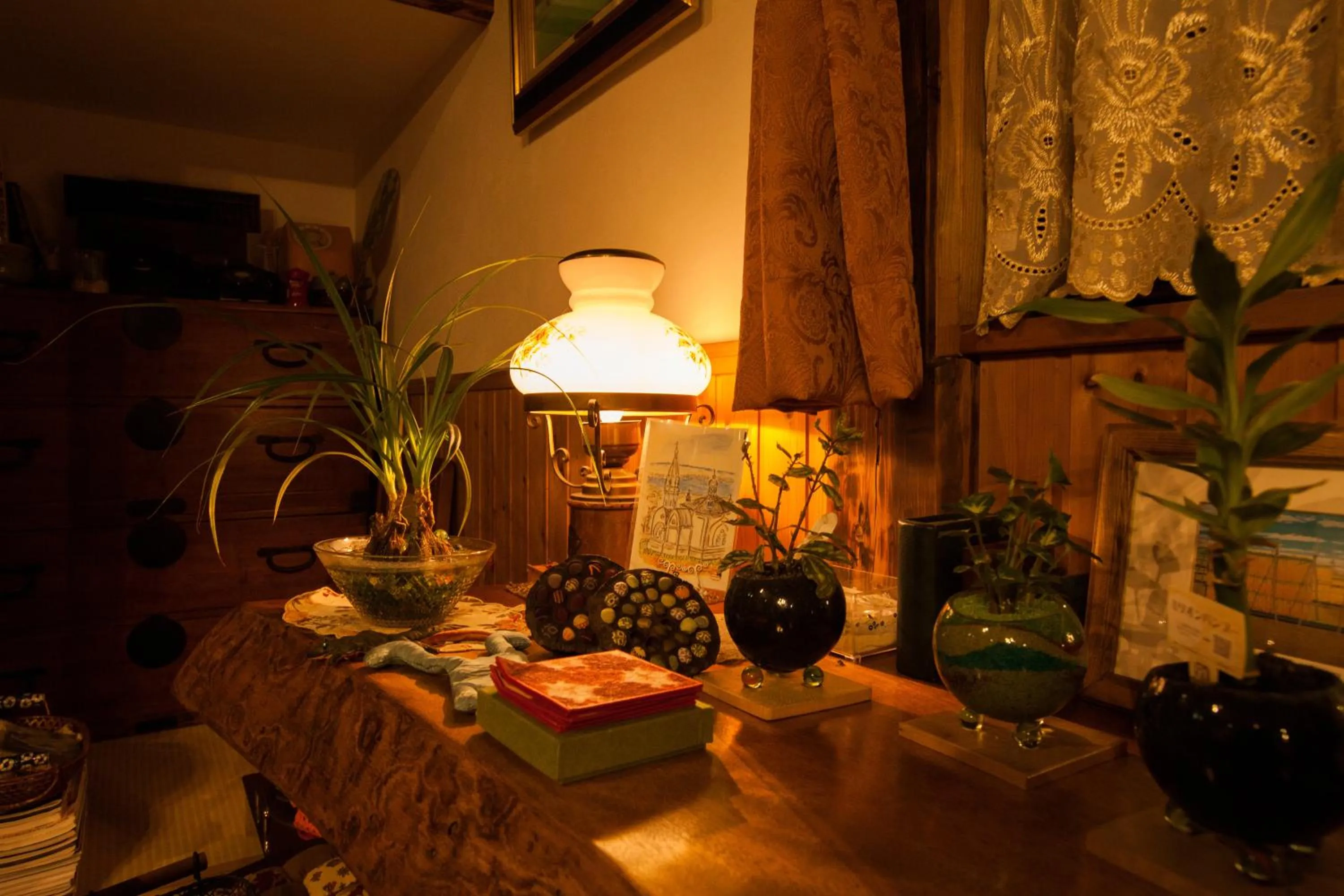 Decorative detail in Pension Jokura