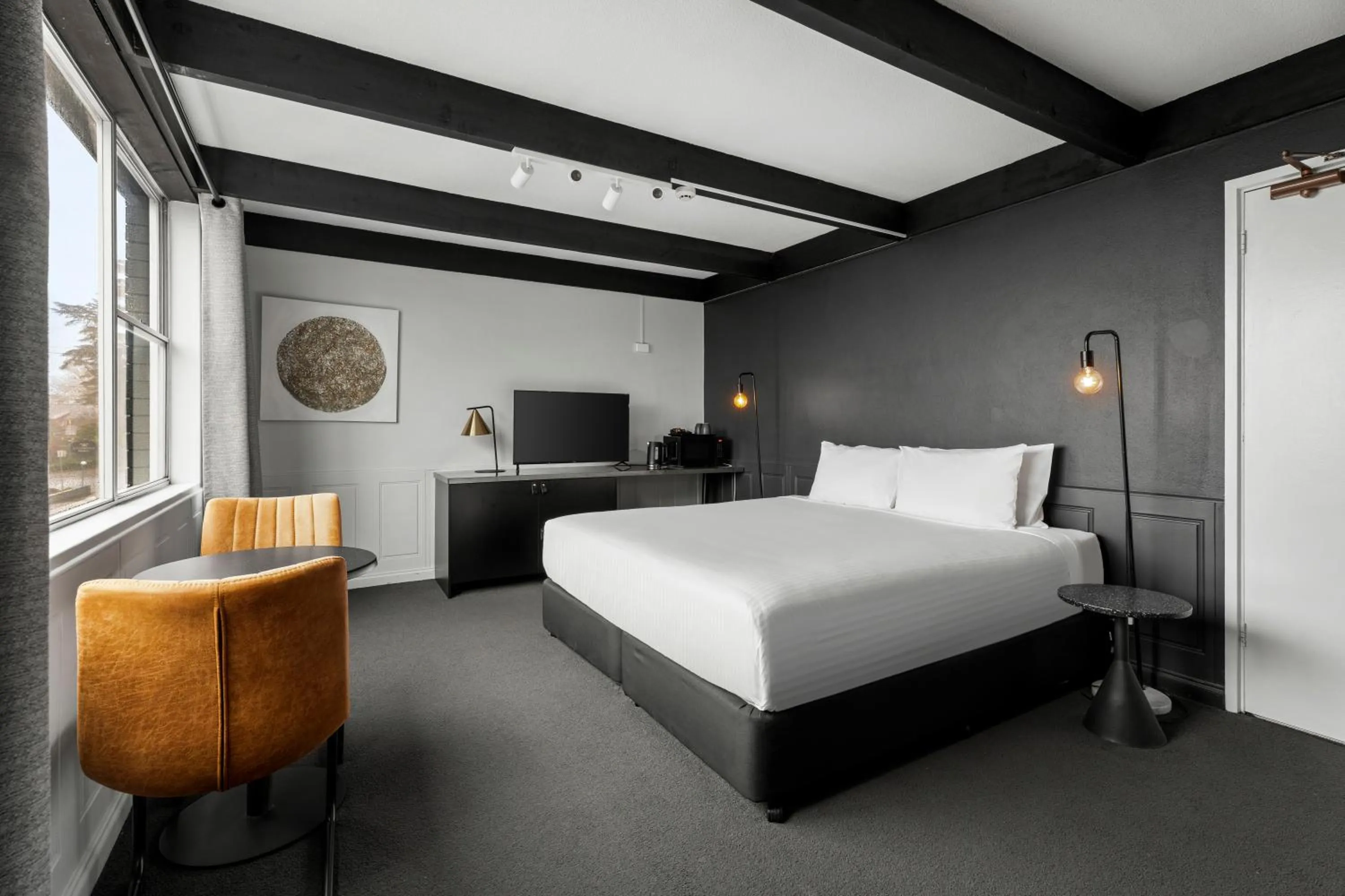 Bedroom, Bed in Motel Echo Point