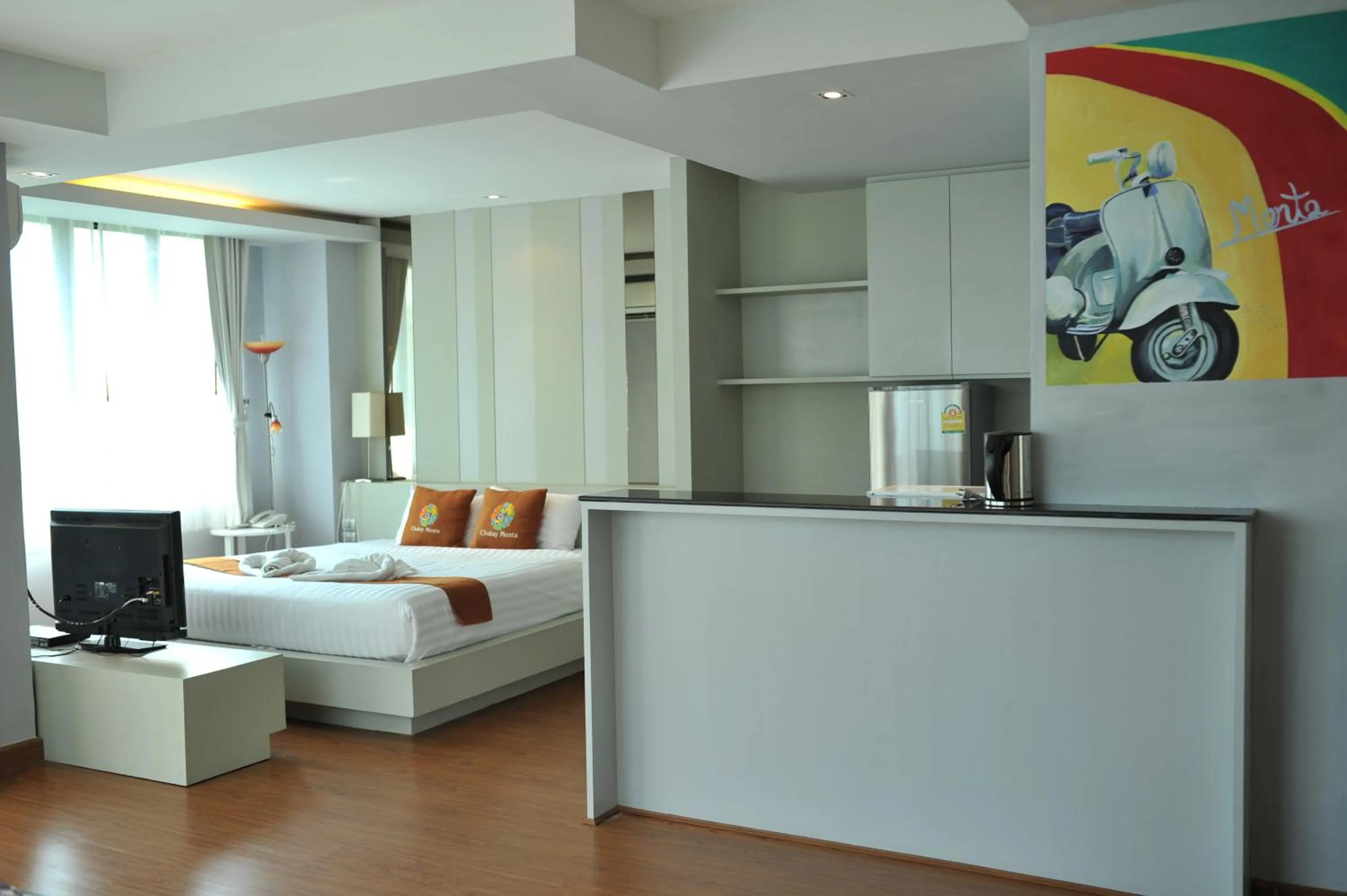 Coffee/tea facilities, Bed in Chalay Monta