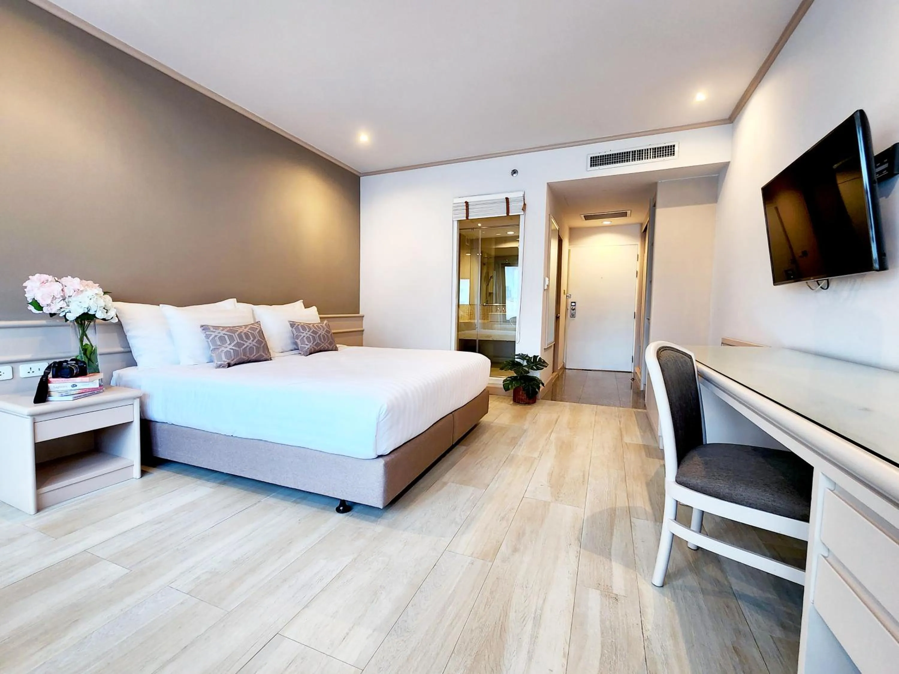 Bed in FuramaXclusive Pratunam Park Hotel