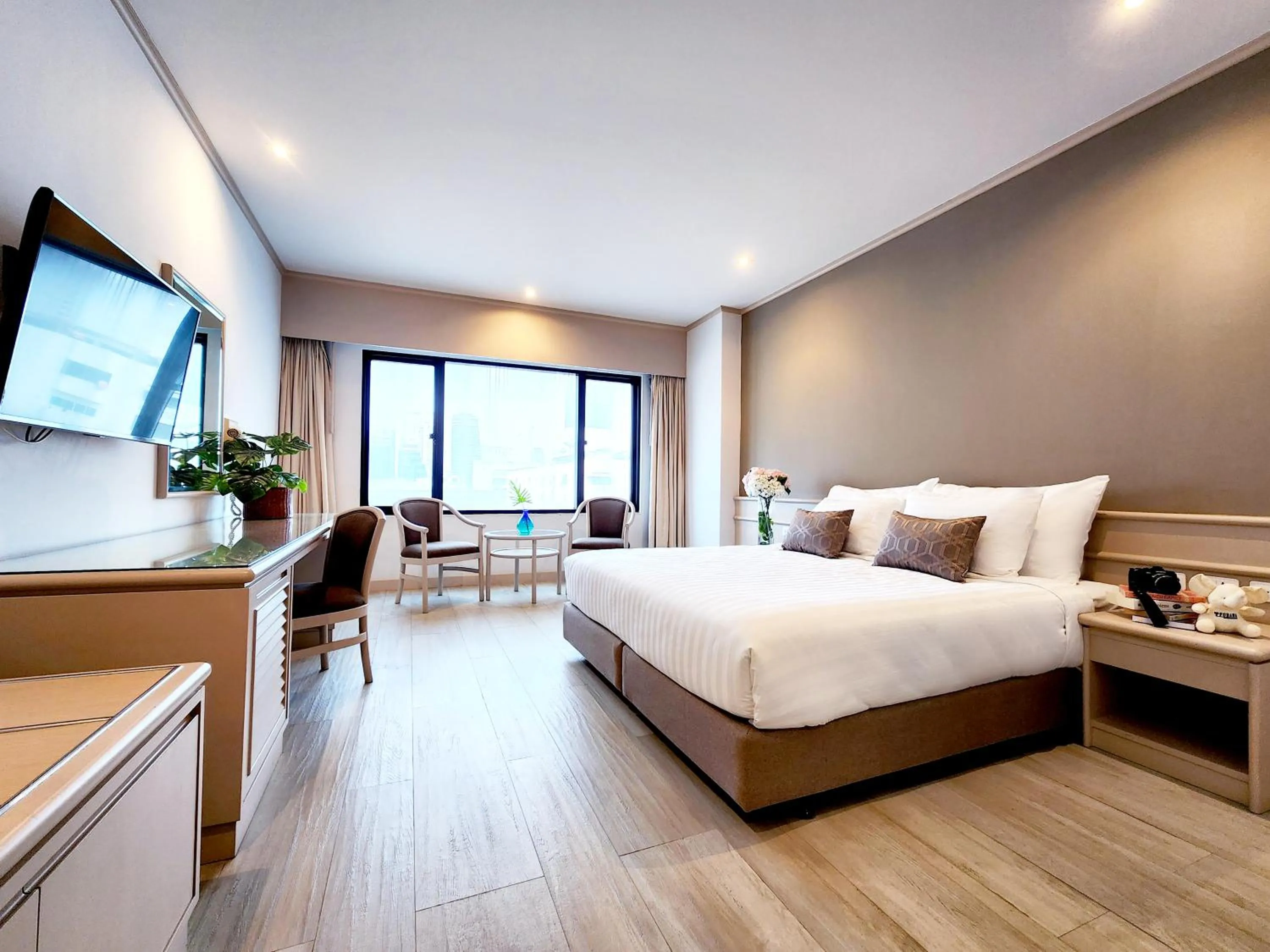 Bed in FuramaXclusive Pratunam Park Hotel