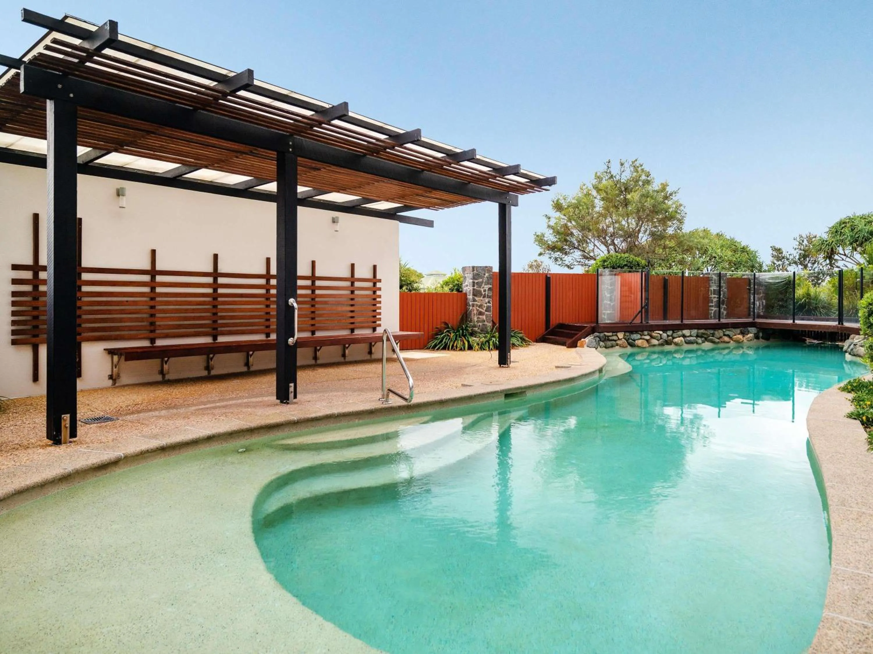 Pool view in The Sebel Twin Waters
