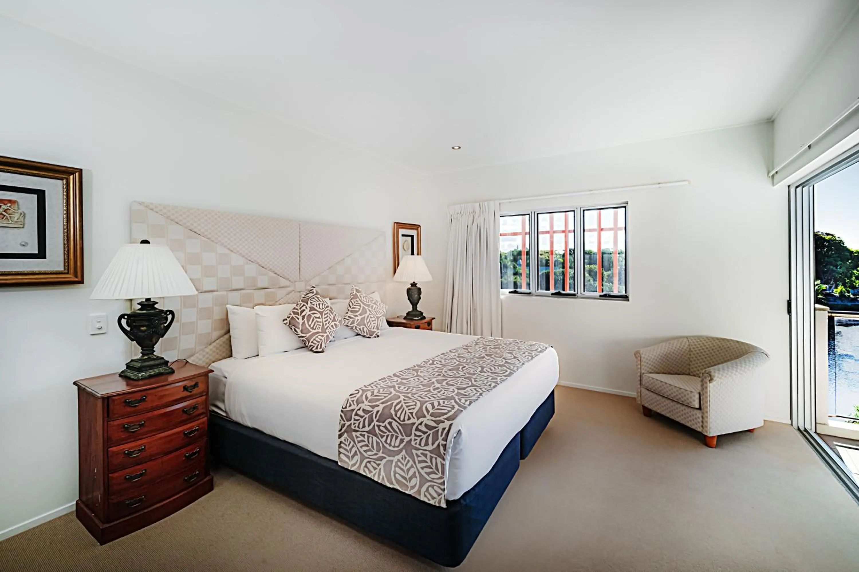 Bed in The Sebel Twin Waters