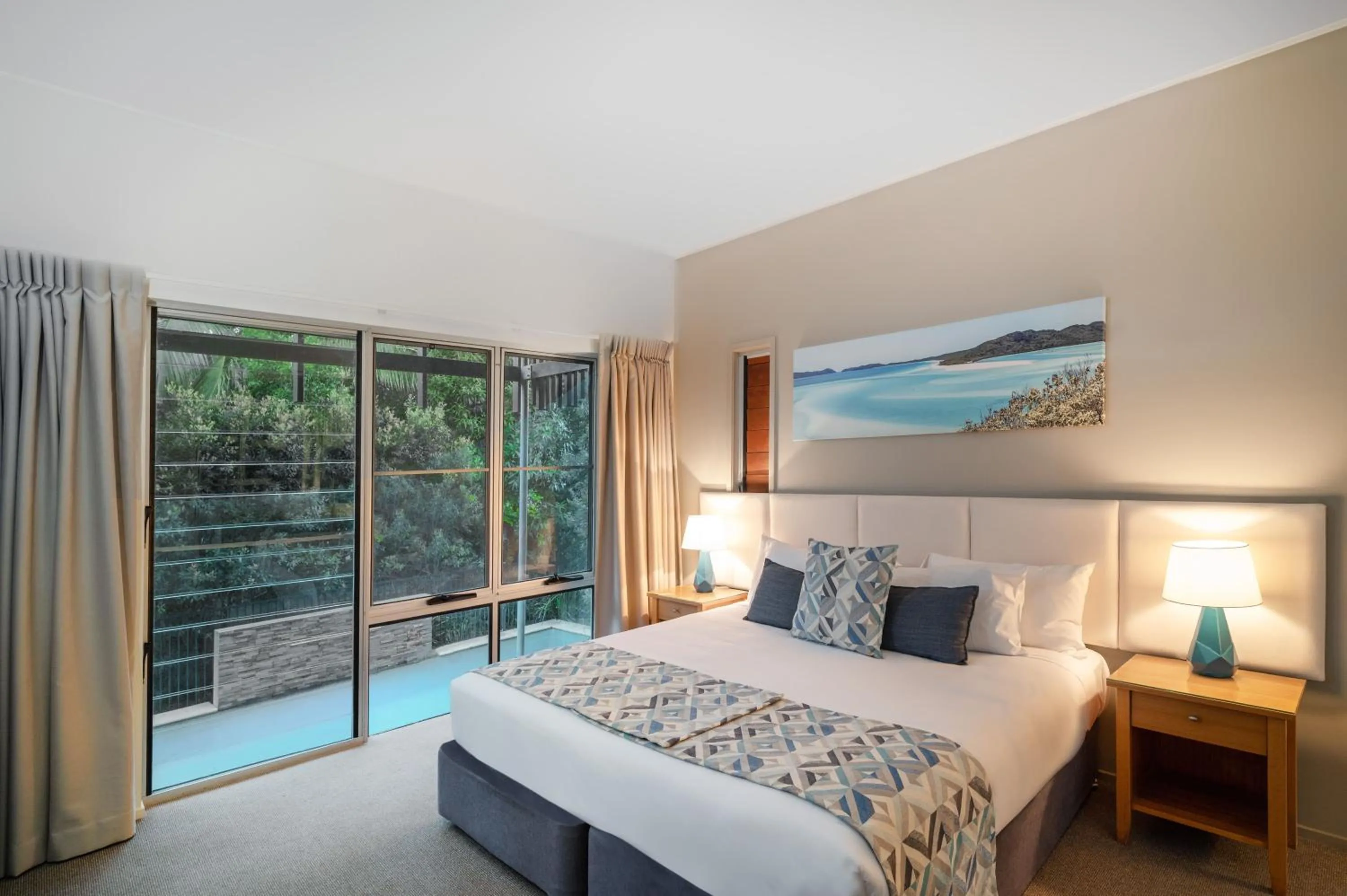 Bed in The Sebel Twin Waters