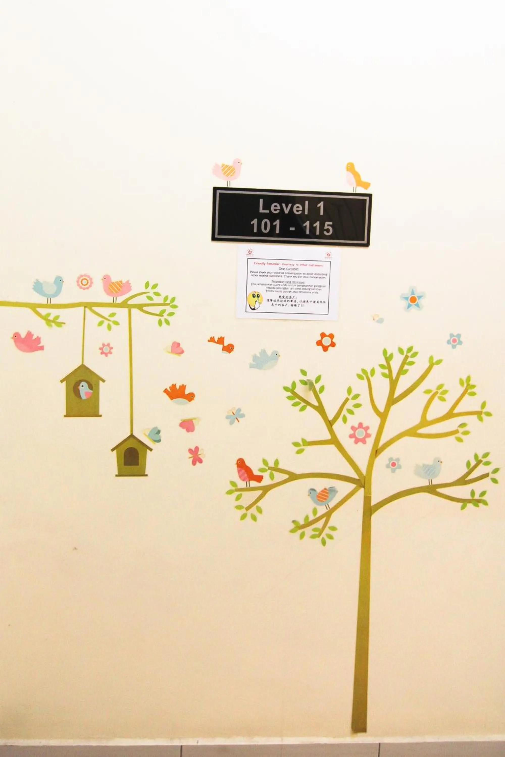 Decorative detail in Hotel Seremban Jaya