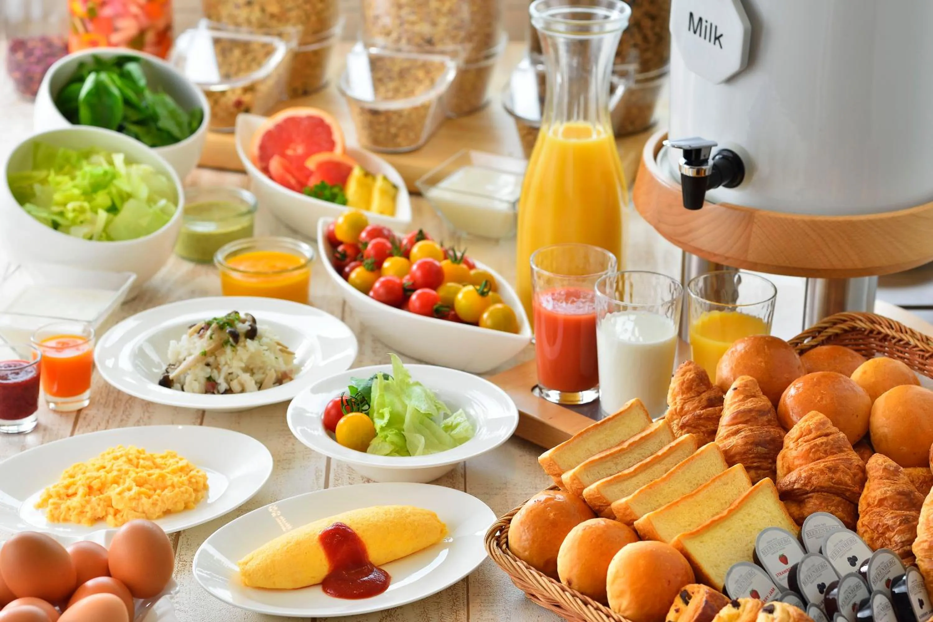 Buffet breakfast in Tokyo Bay Maihama Hotel First Resort