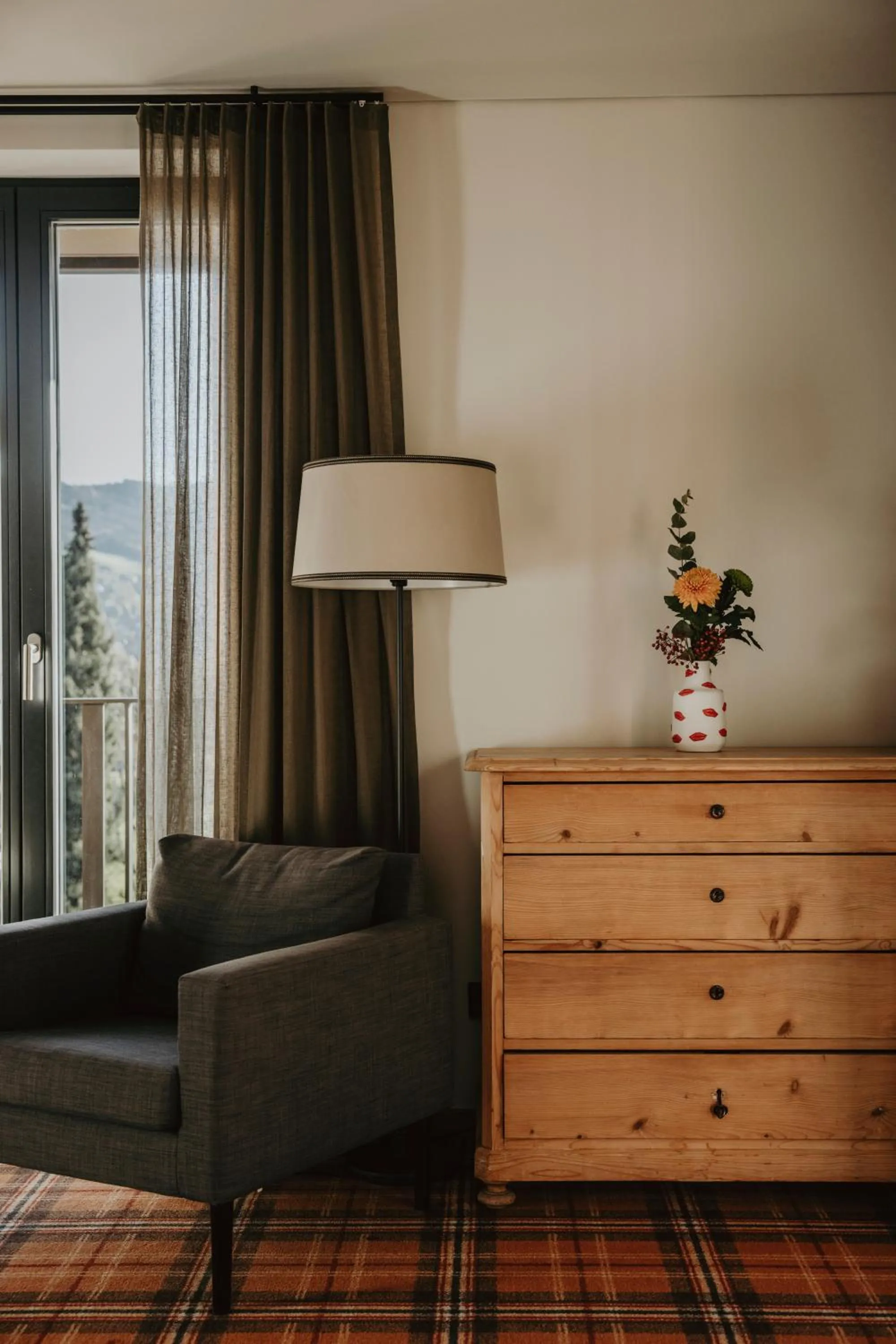 Seating area in Hotel Bussi Baby