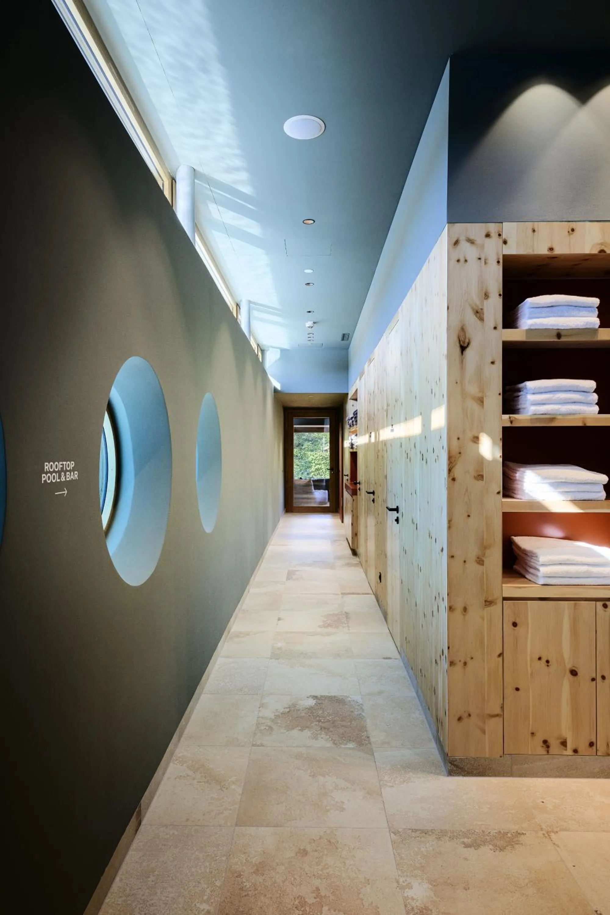 Sauna in Hotel Bussi Baby