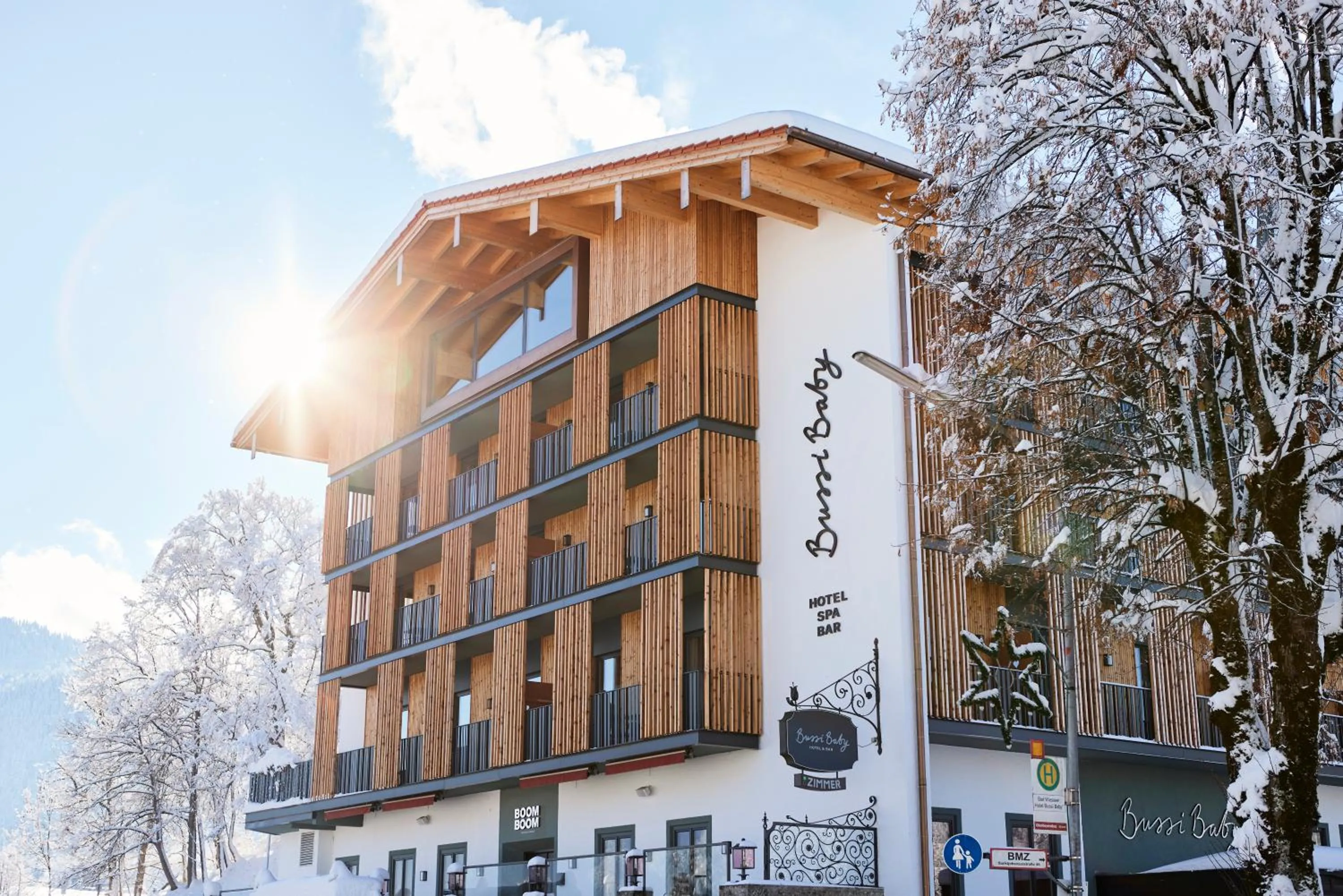 Property building in Hotel Bussi Baby