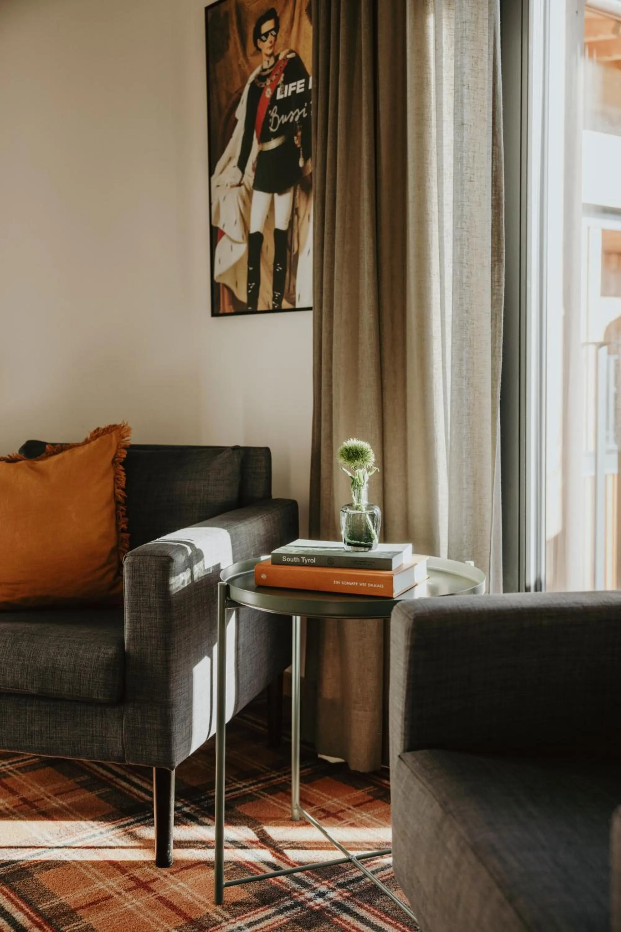 Living room in Hotel Bussi Baby