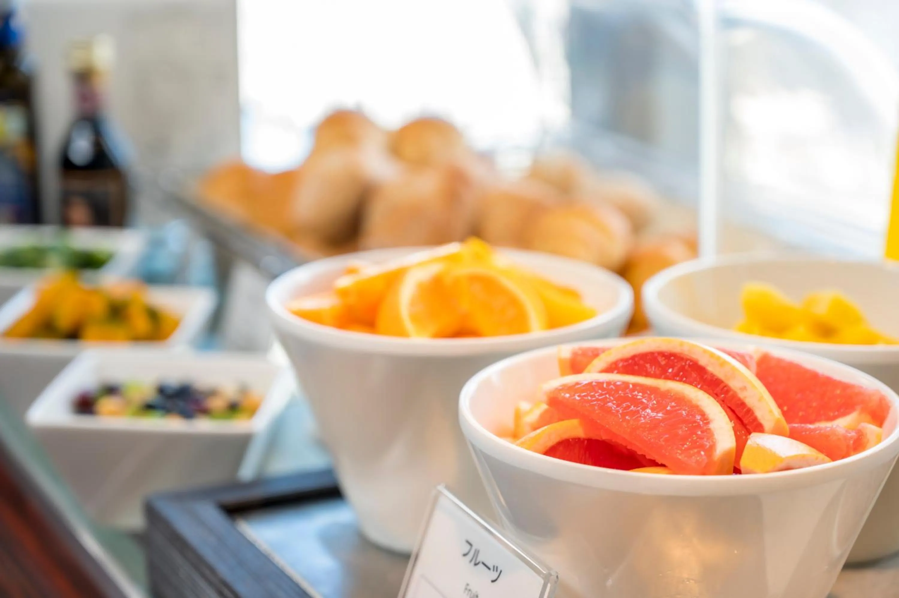 Buffet breakfast in Nishitetsu Inn Fukuoka