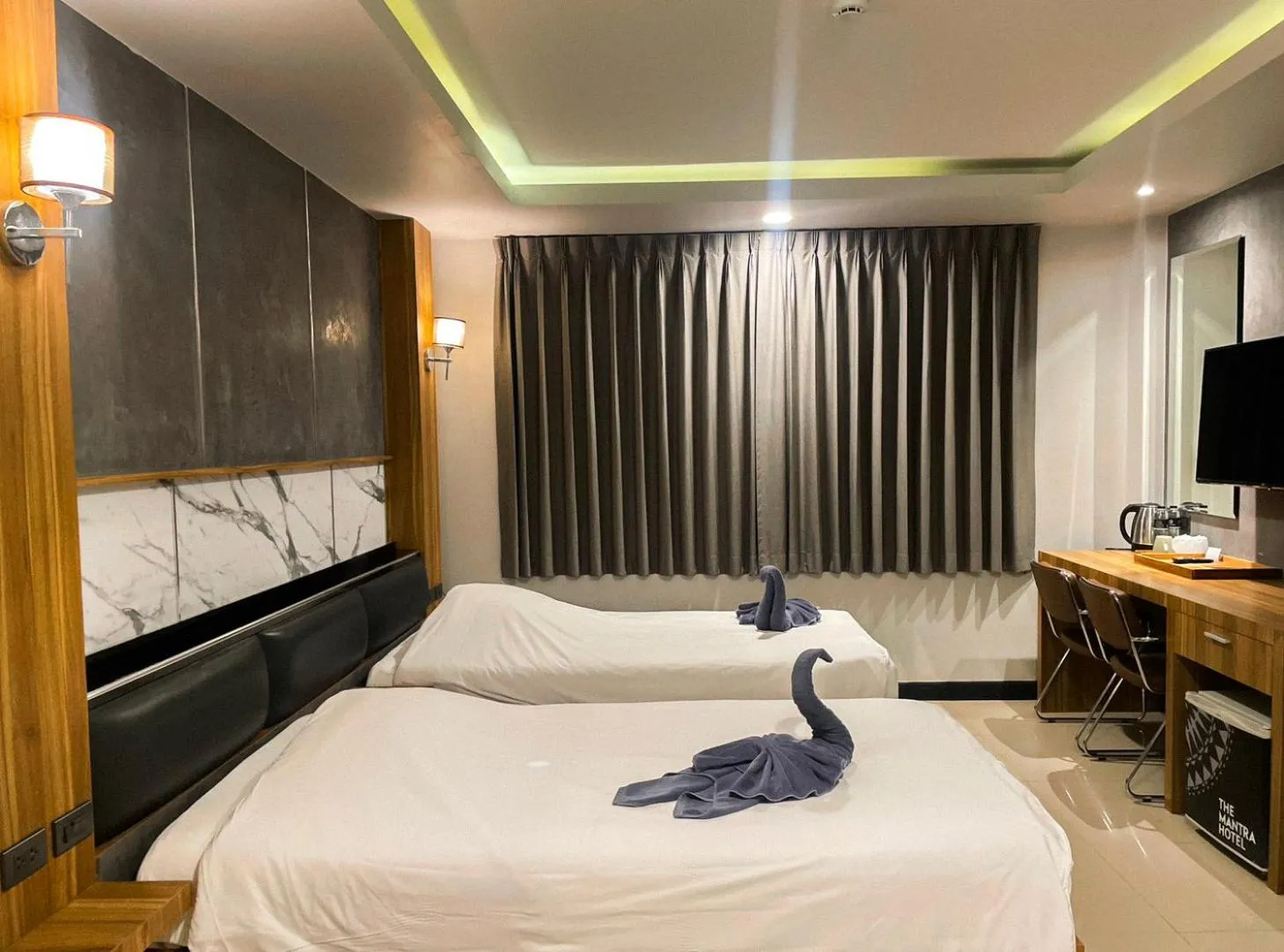 Photo of the whole room, Bed in The Mantra Hotel Kata Noi