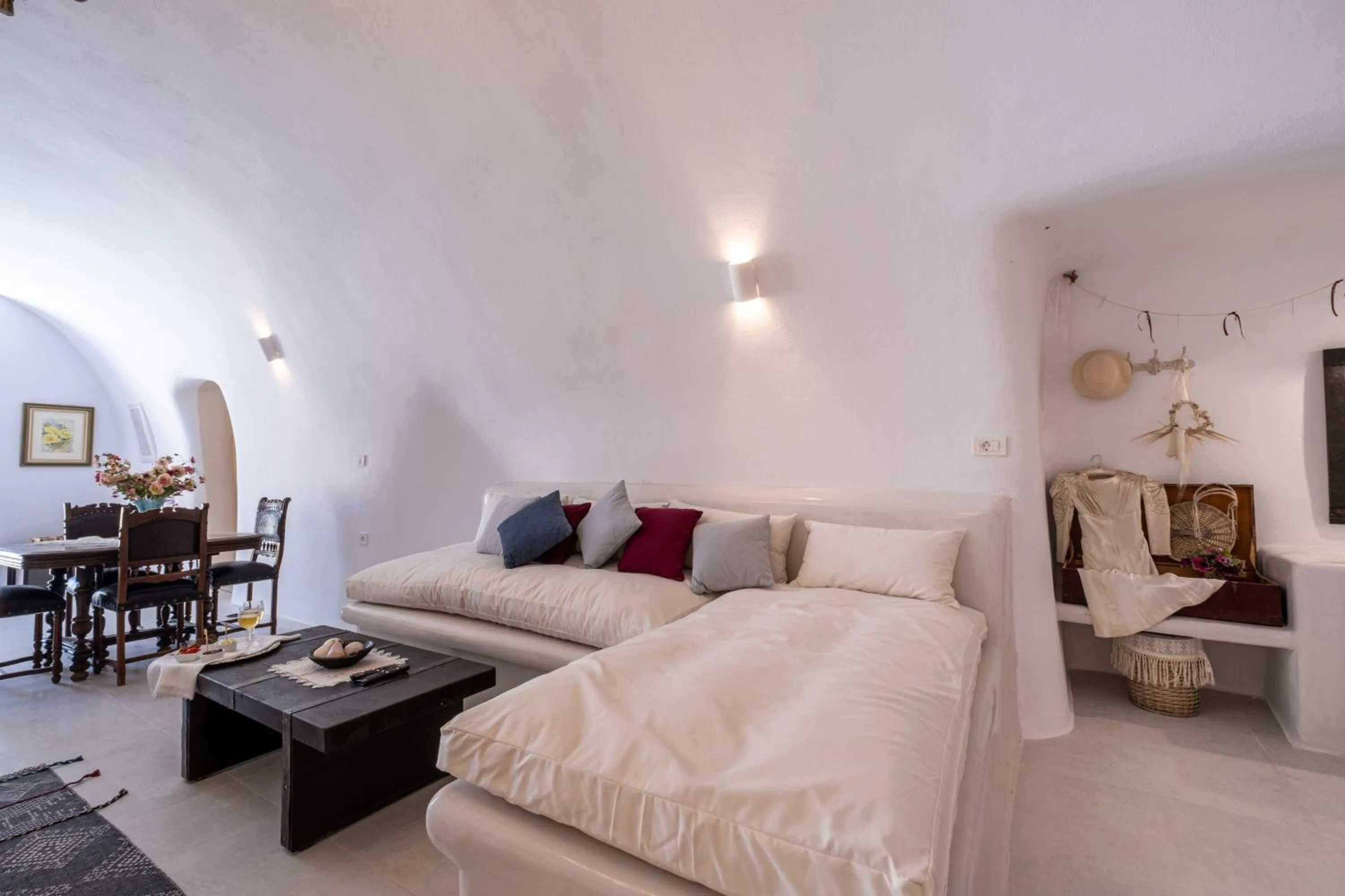 Living room in Abelis Canava Luxury Suites