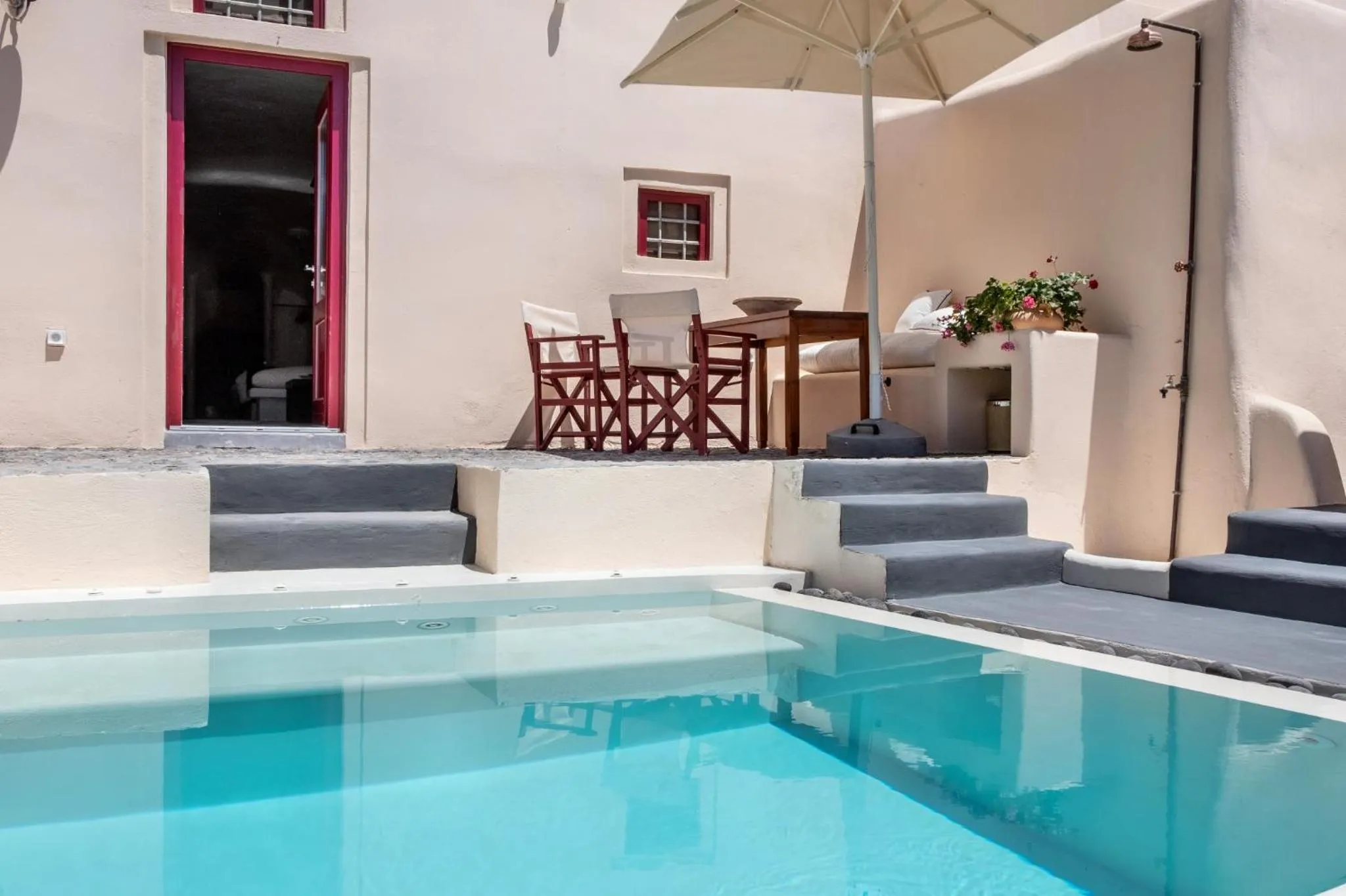 Swimming pool in Abelis Canava Luxury Suites